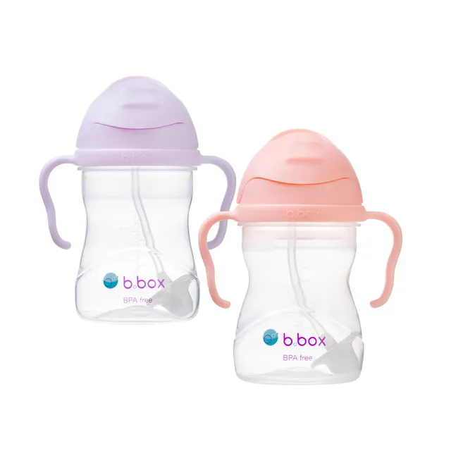 b-box-sippy-cup-trinkbecher-2er-tutti-frutti-boysenberry-auslaufsicher image 1