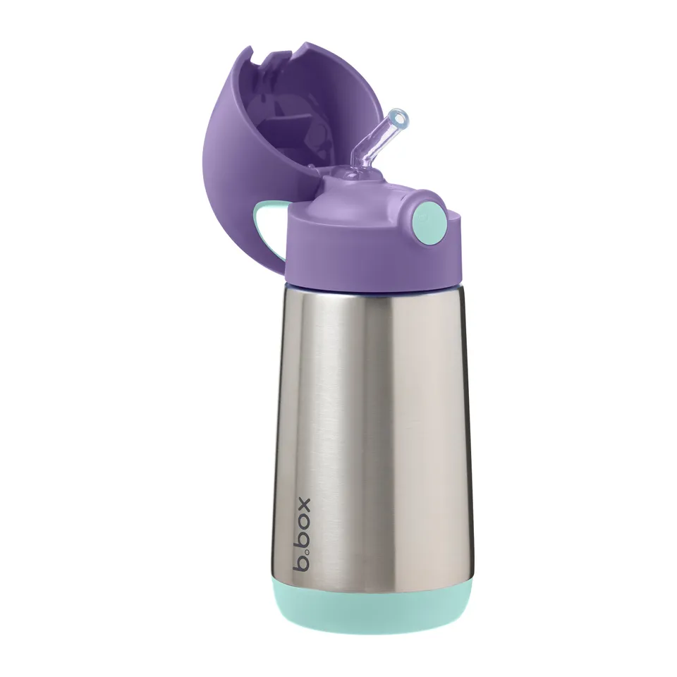 b-box-trinkflasche-lilac-pop-350-ml-edelstahl-thermo-ab-12-monaten image 1