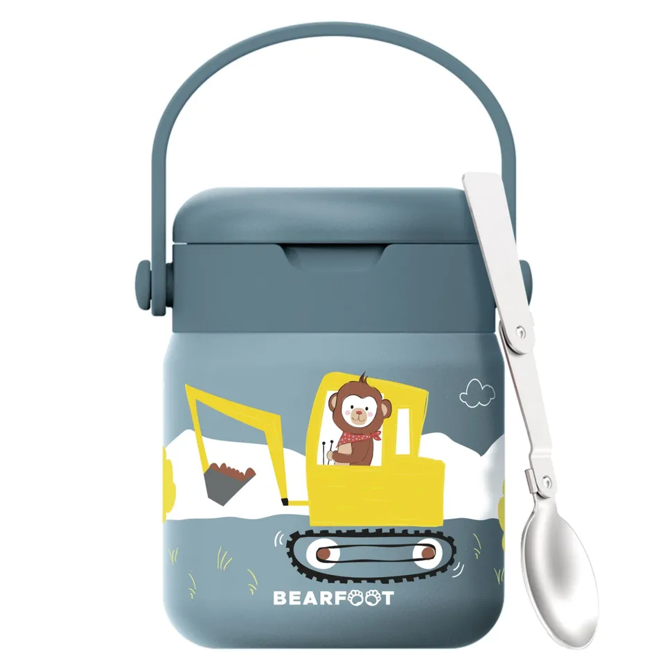 bearfoot-thermobeh-lter-bagger-thermodose-500-ml-edelstahl-blau image 1