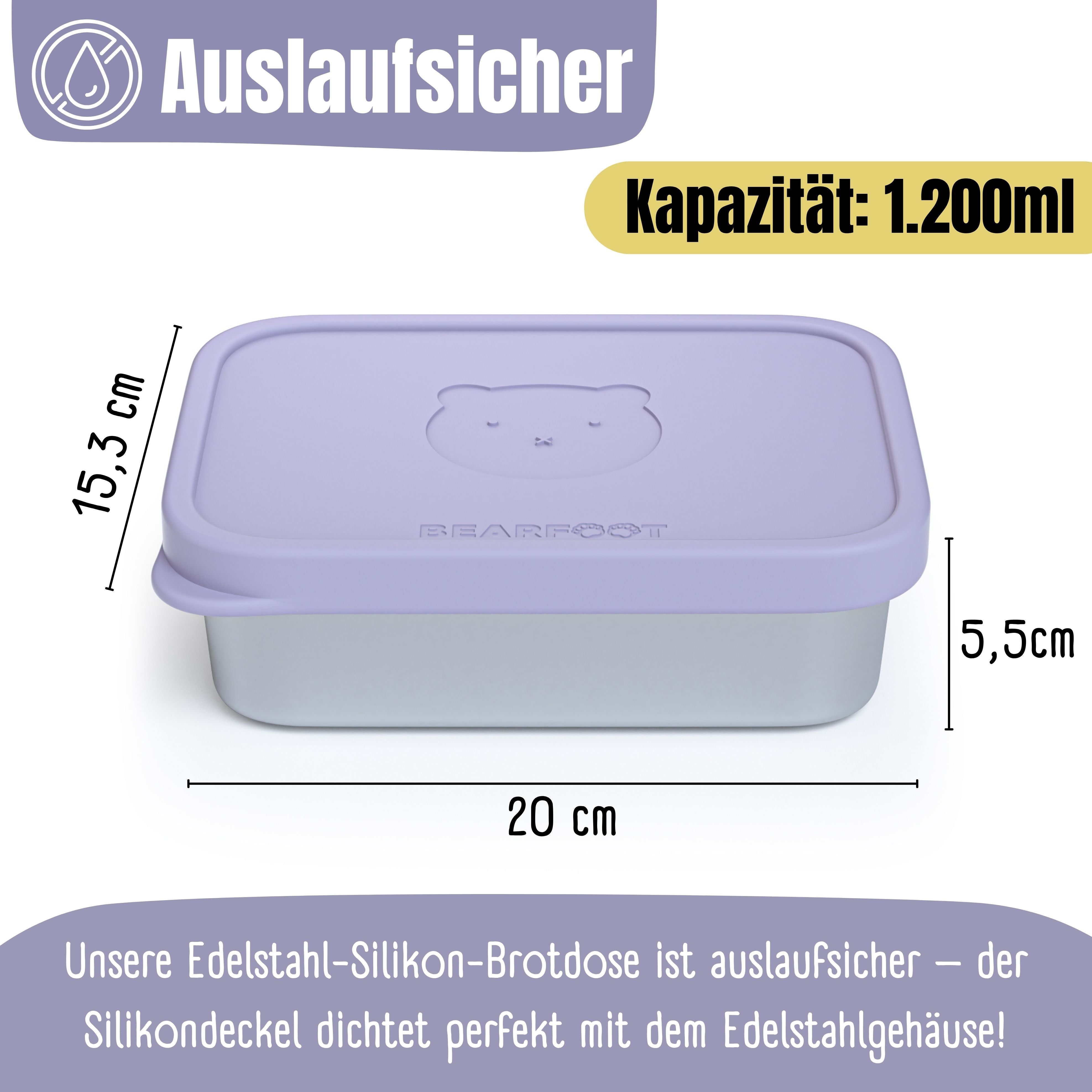 bearfoot-brotdose-edelstahl-lavendel-lunchbox-700-ml-bpa-frei image 8