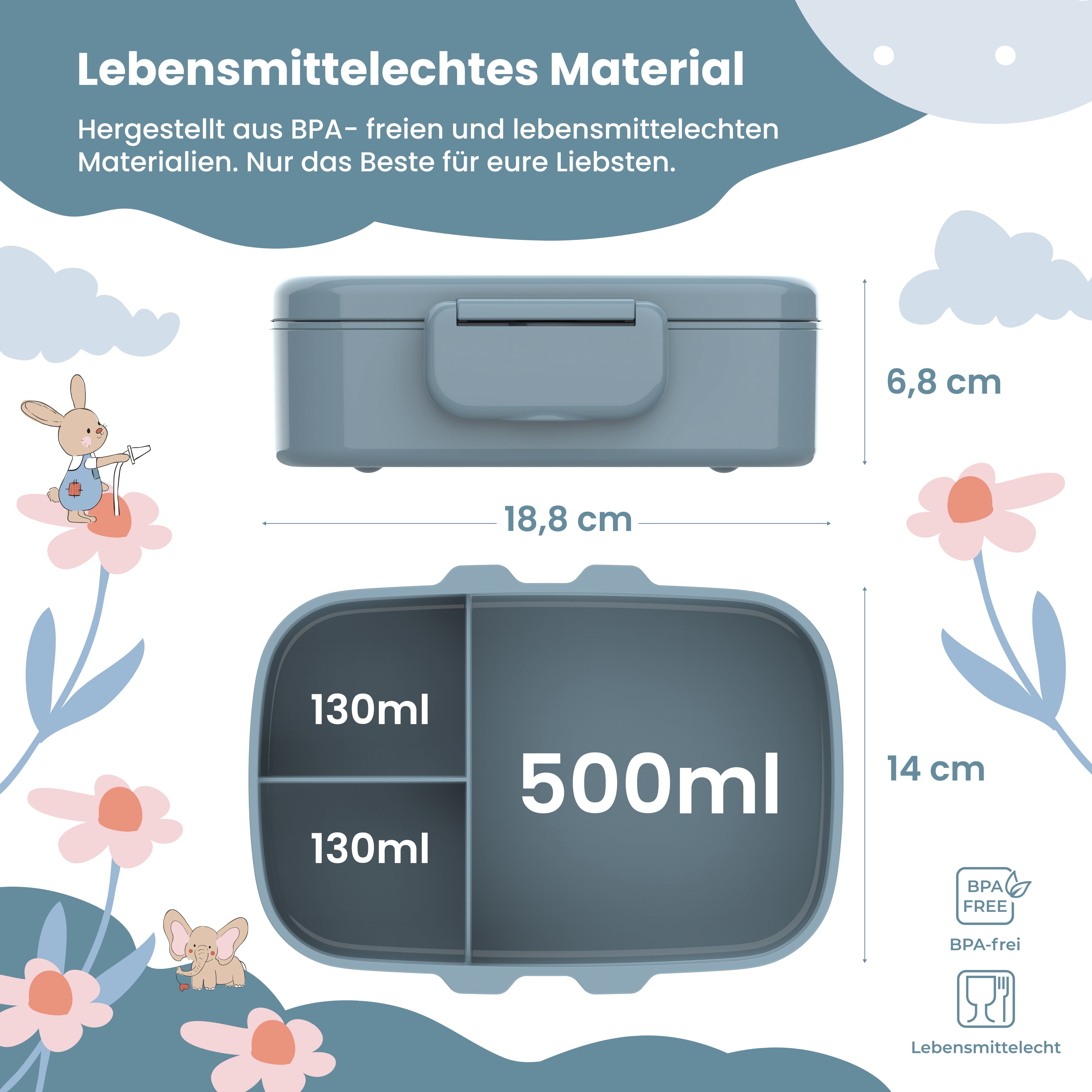 bearfoot-brotdose-kinder-hund-katze-blau-bento-mit-f-chern image 3