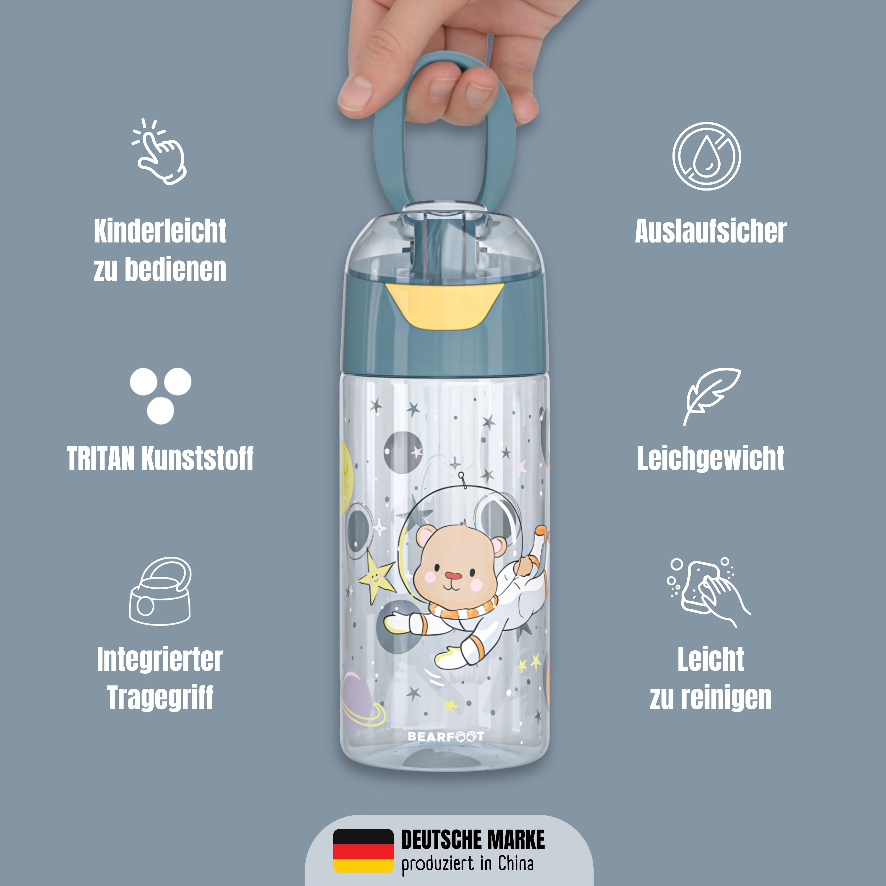 bearfoot-trinkflaschen-wasserflasche-450ml-astronaut-b-r-tritan image 6