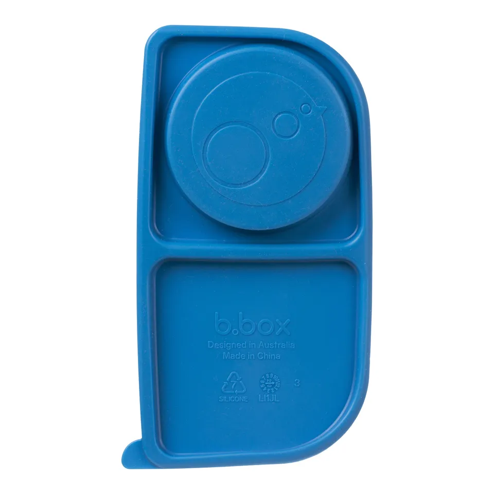 b-box-mini-lunchbox-silikondichtung-ersatz-blue-slate-obsthalter image 1
