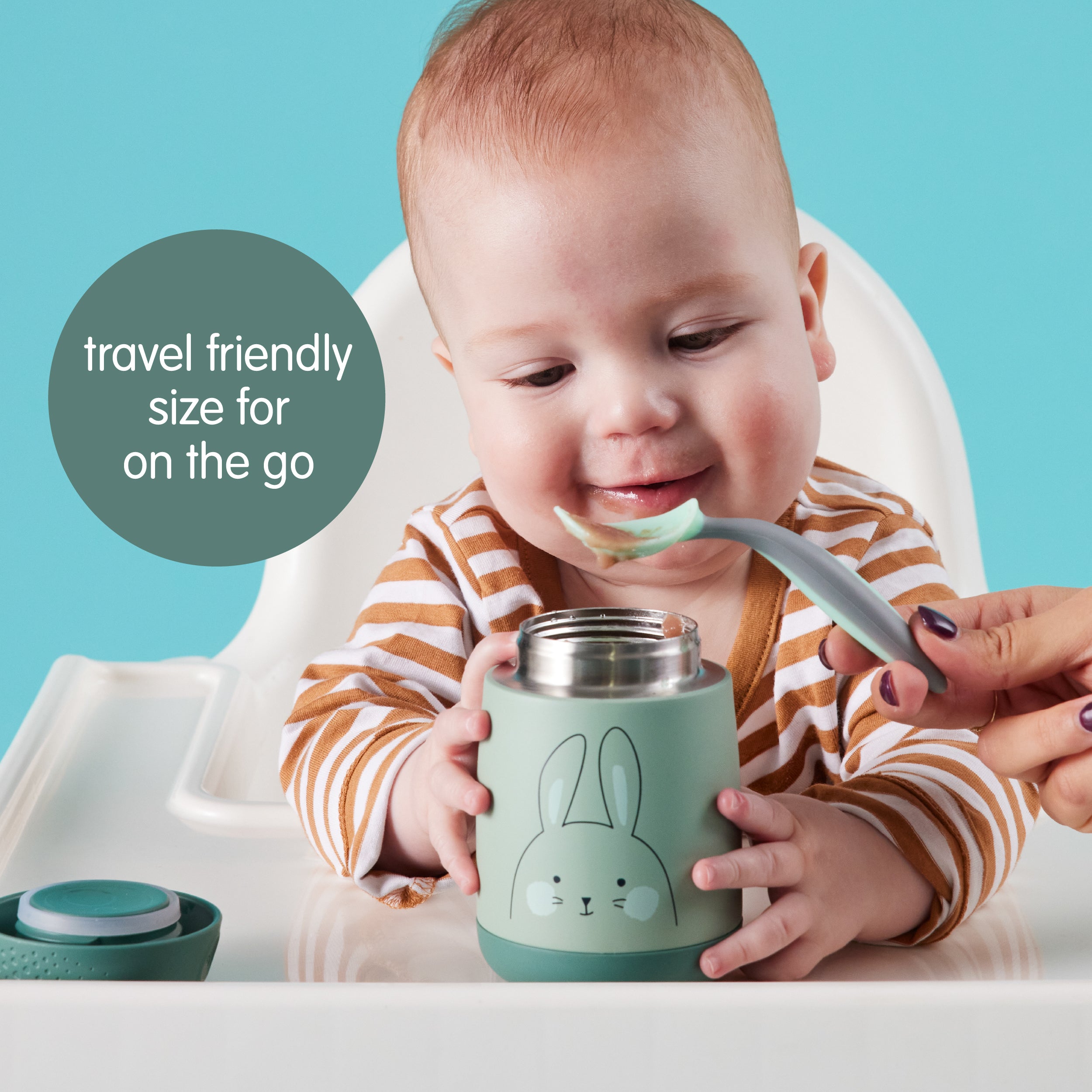 b-box-insulated-food-jar-mini-thermobeh-lter-friendly-fox-200ml image 5