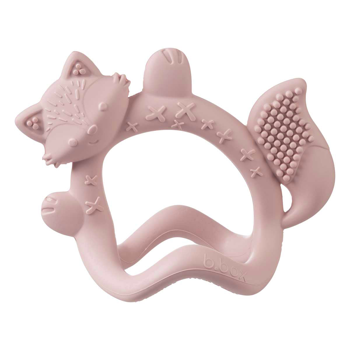 b-box-wrist-teether-beissring-blush-rosa-silikon-ab-3-monaten image 1