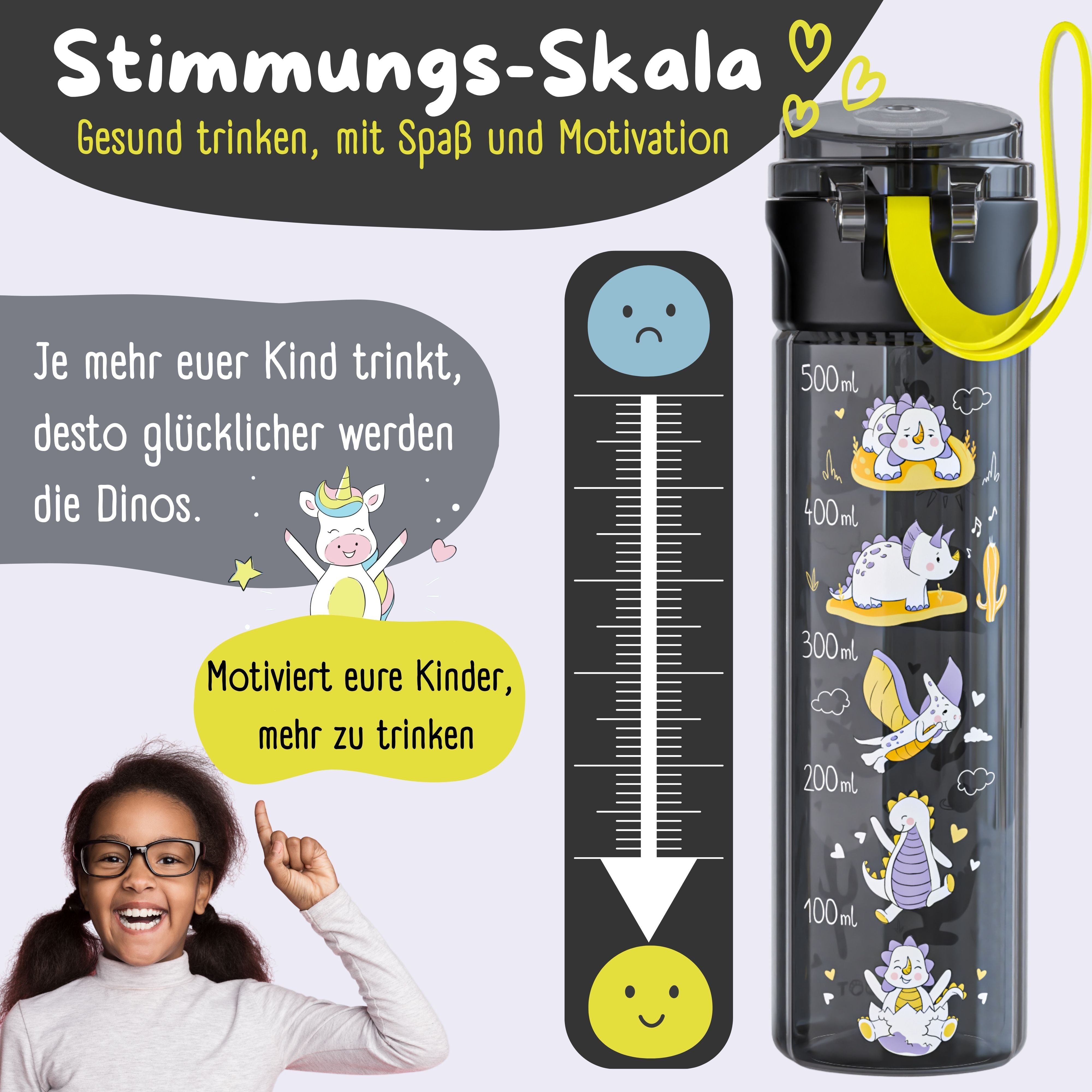 bearfoot-trinkflaschen-kinder-500ml-dinos-schwarz-auslaufsicher image 4