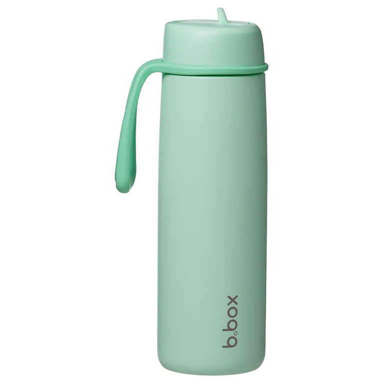 b-box-flip-top-trinkflasche-spearmint-690-ml-edelstahl-kalt-44h image 1