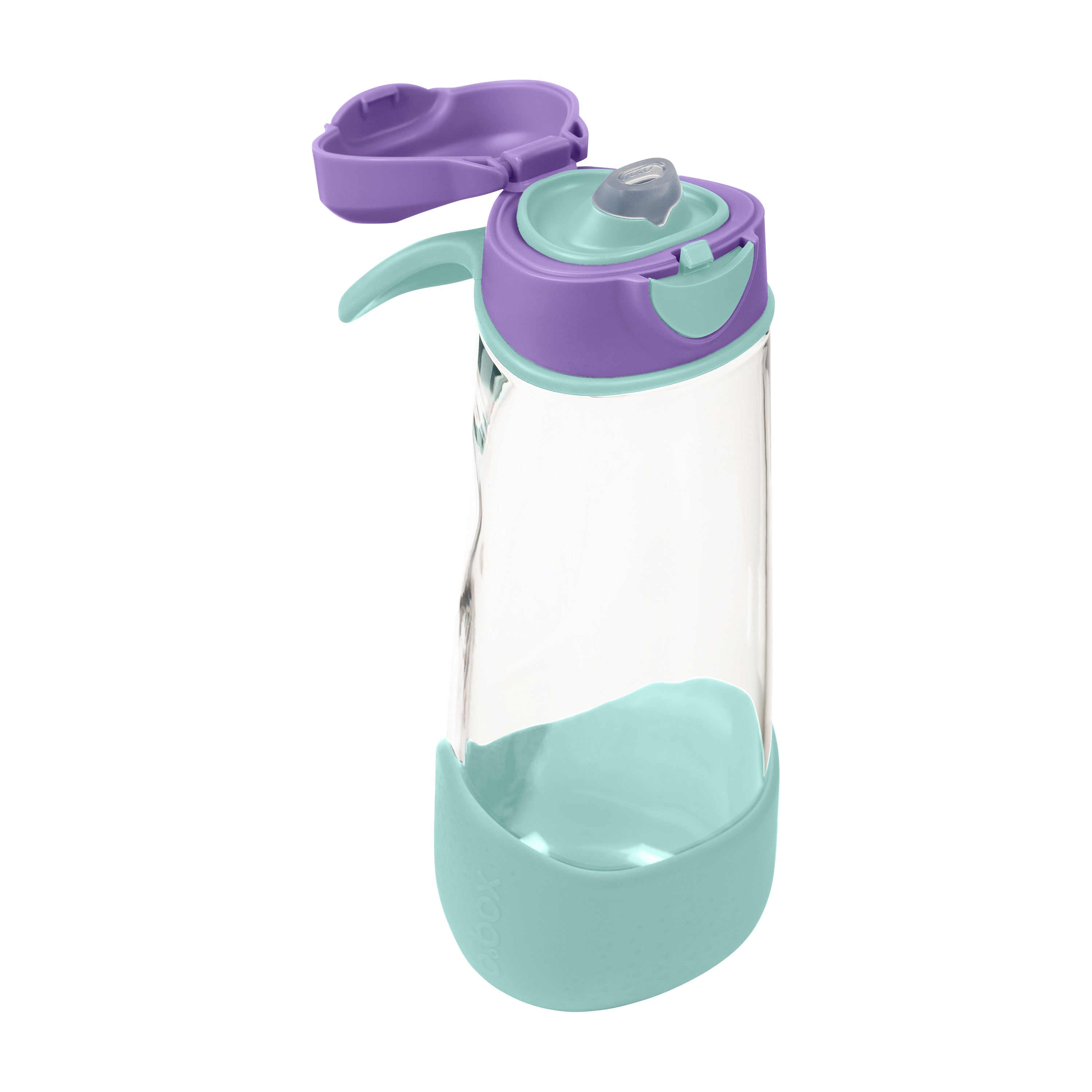 b-box-sport-spout-trinkflasche-lilac-pop-600-ml-auslaufsicher image 1