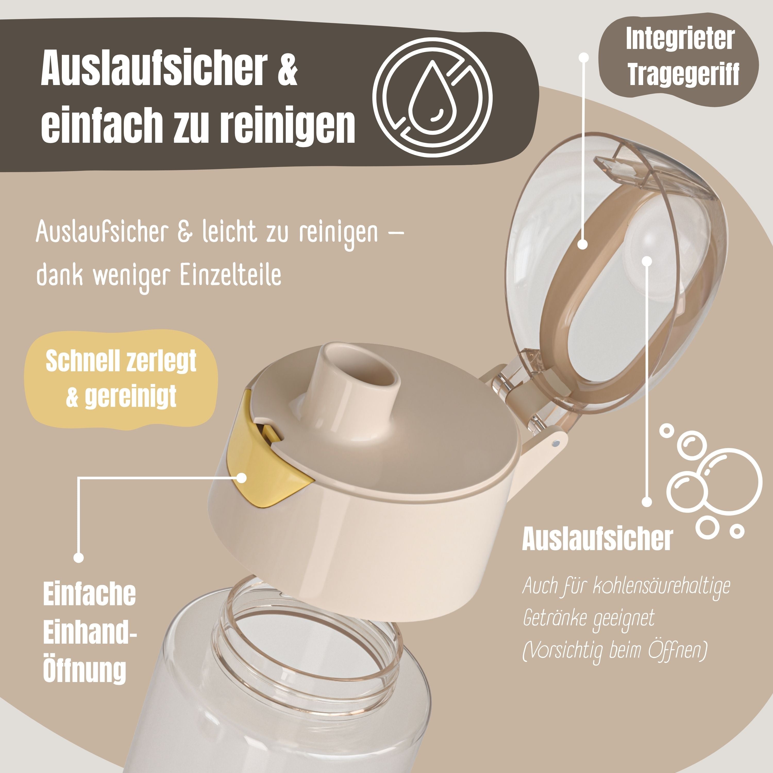 bearfoot-trinkflasche-safari-braun-wasserflasche-450-ml-tritan image 4