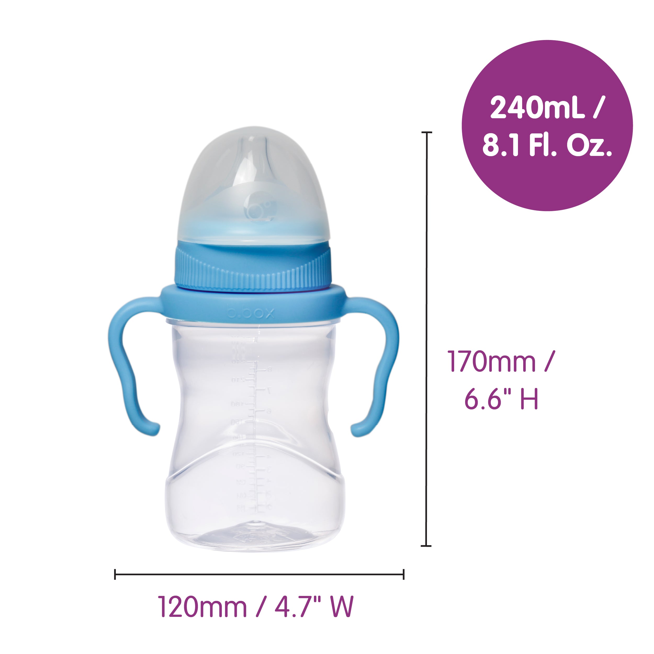 b-box-sippy-cup-transition-set-himbeere-4-in-1-trinkbecher image 7