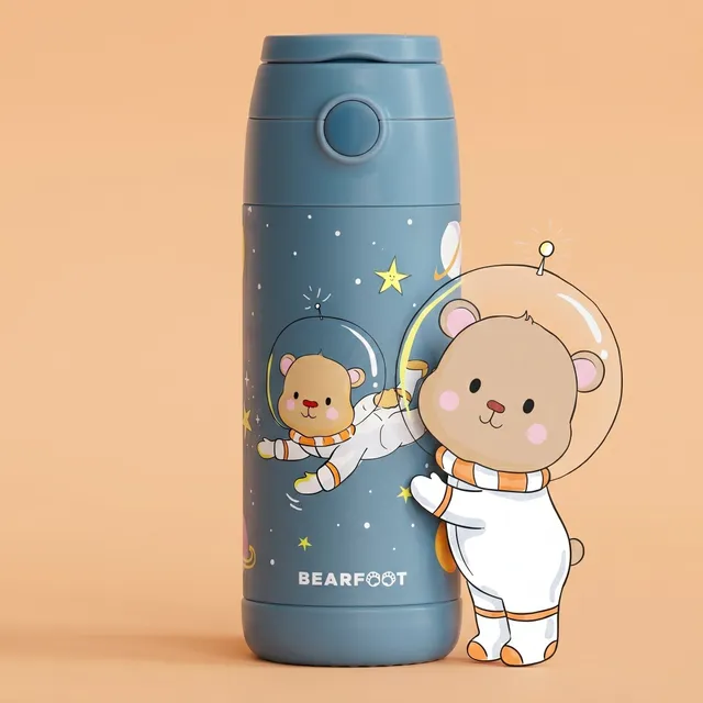 bearfoot-isolierflasche-astro-b-r-trinkflasche-blau-350-ml image 1