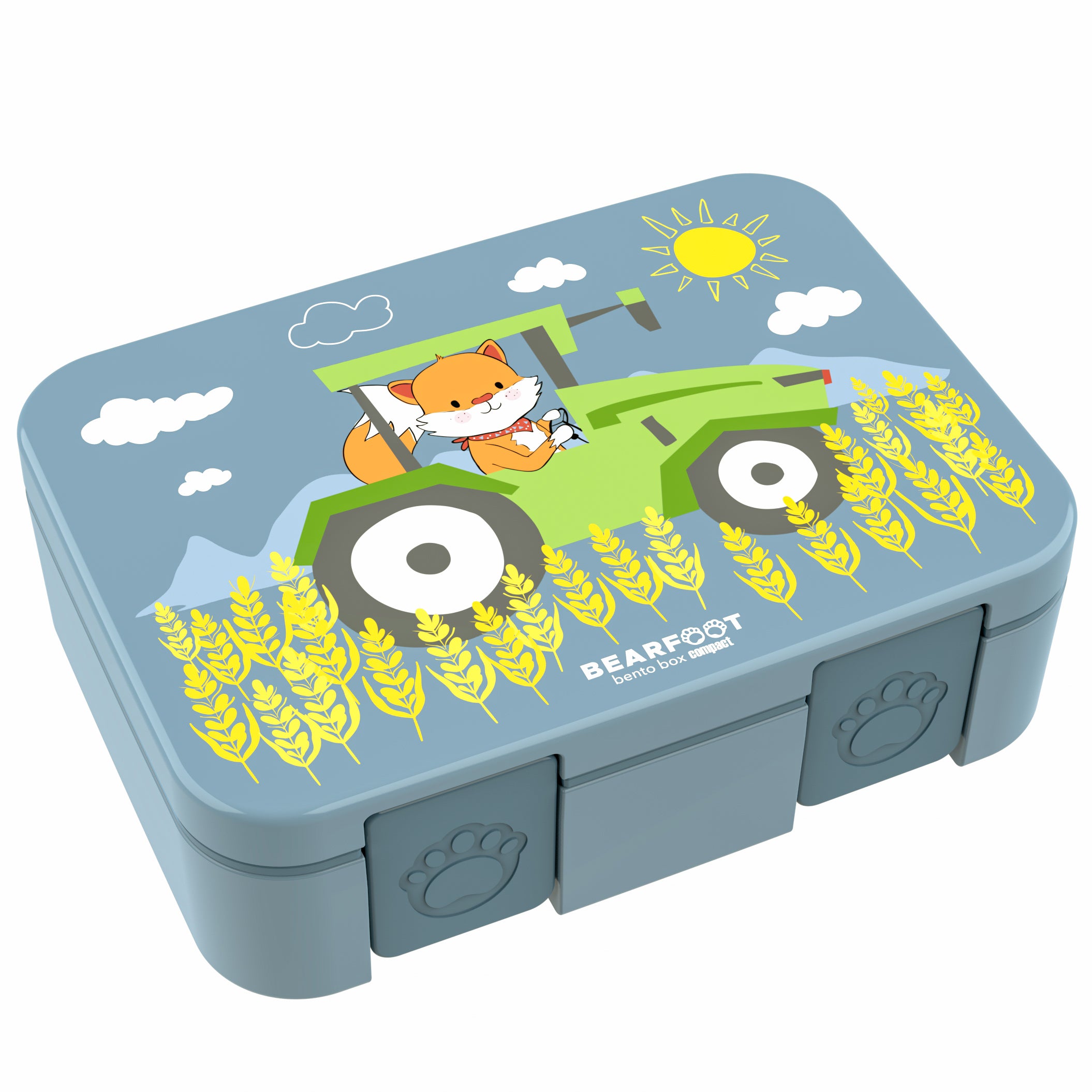bearfoot-brotdose-mit-f-chern-traktor-bento-box-650-ml-bpa-frei image 2