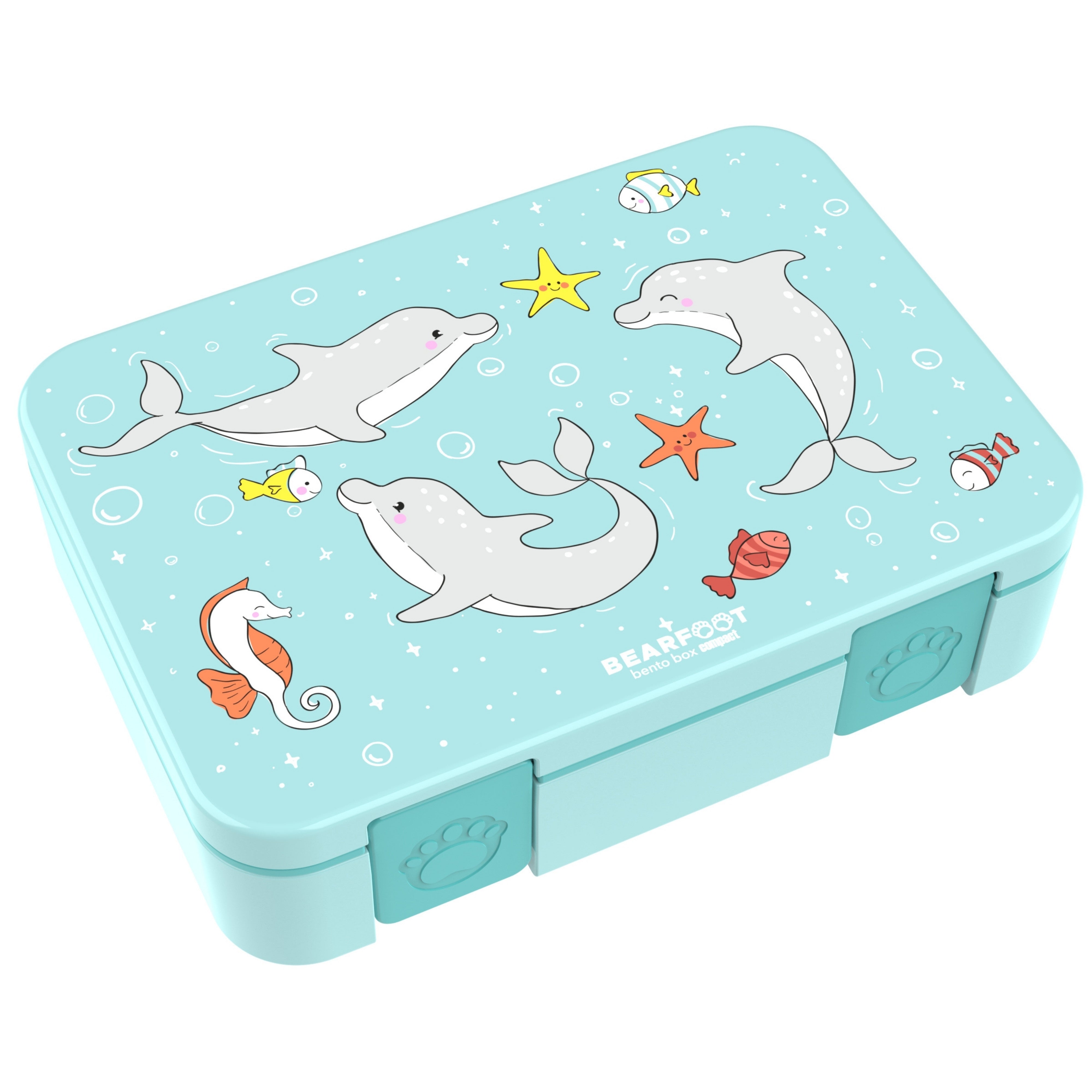 bearfoot-brotdosen-bento-box-compact-950ml-delfin-f-cher image 1