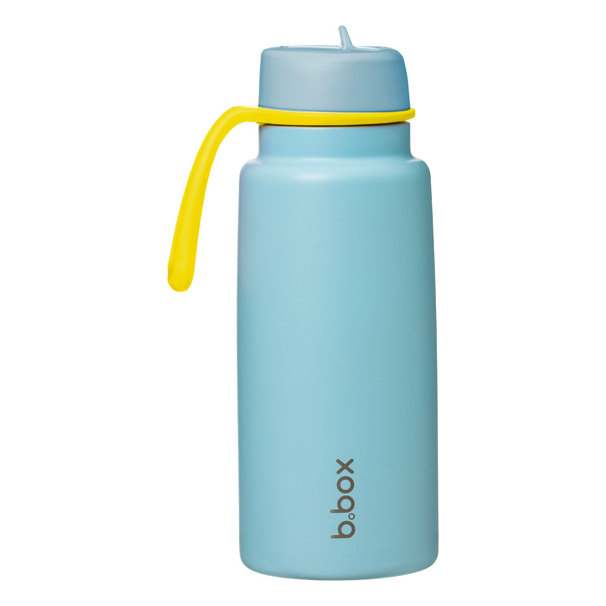 b-box-insulated-flip-top-trinkflasche-1l-pool-side-gelb-blau image 1