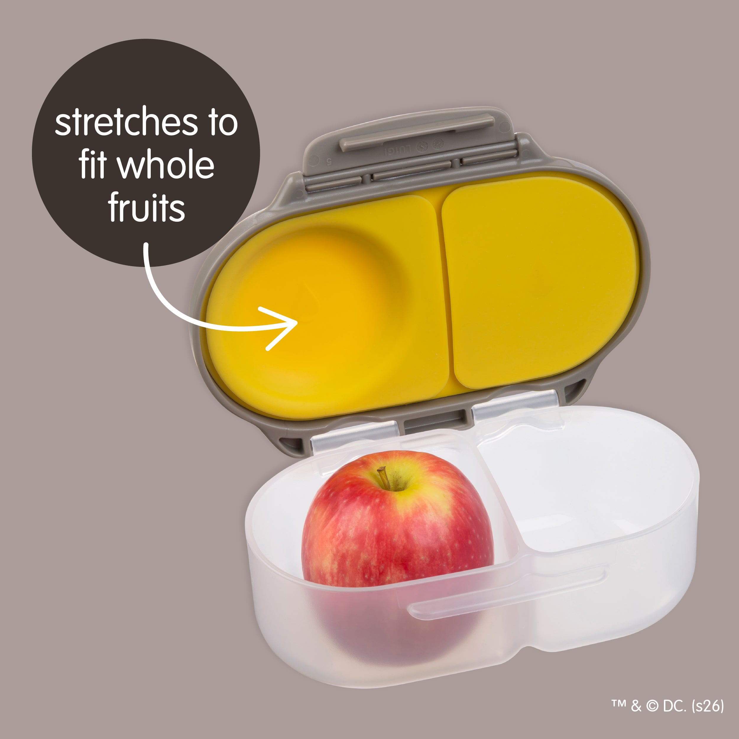 b-box-snackbox-batman-brotdose-mit-2-f-chern-auslaufsicher image 2