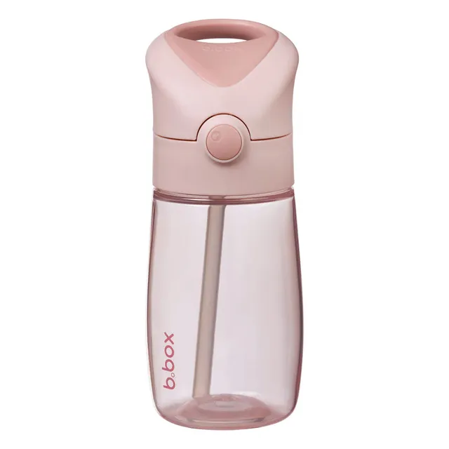 b-box-drink-bottle-jr-trinkflasche-blush-crush-380-ml-strohhalm image 1