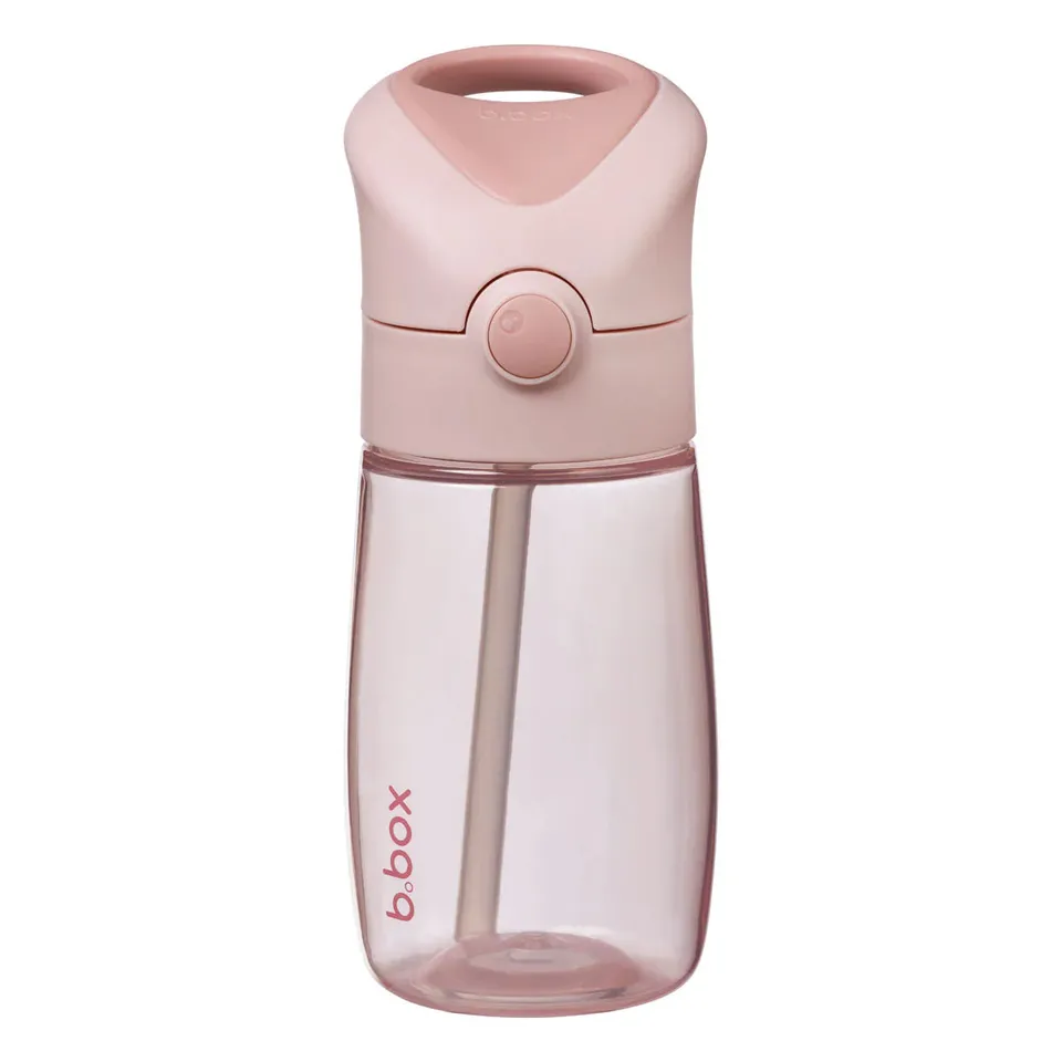 b-box-drink-bottle-jr-trinkflasche-blush-crush-380-ml-strohhalm image 1