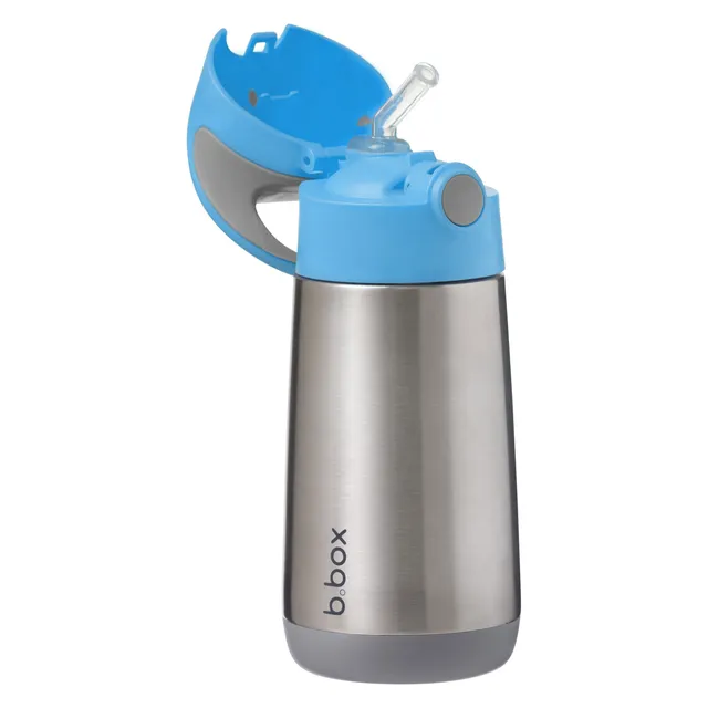b-box-isolierflasche-350-ml-blue-slate-trinkflasche-kinder image 1