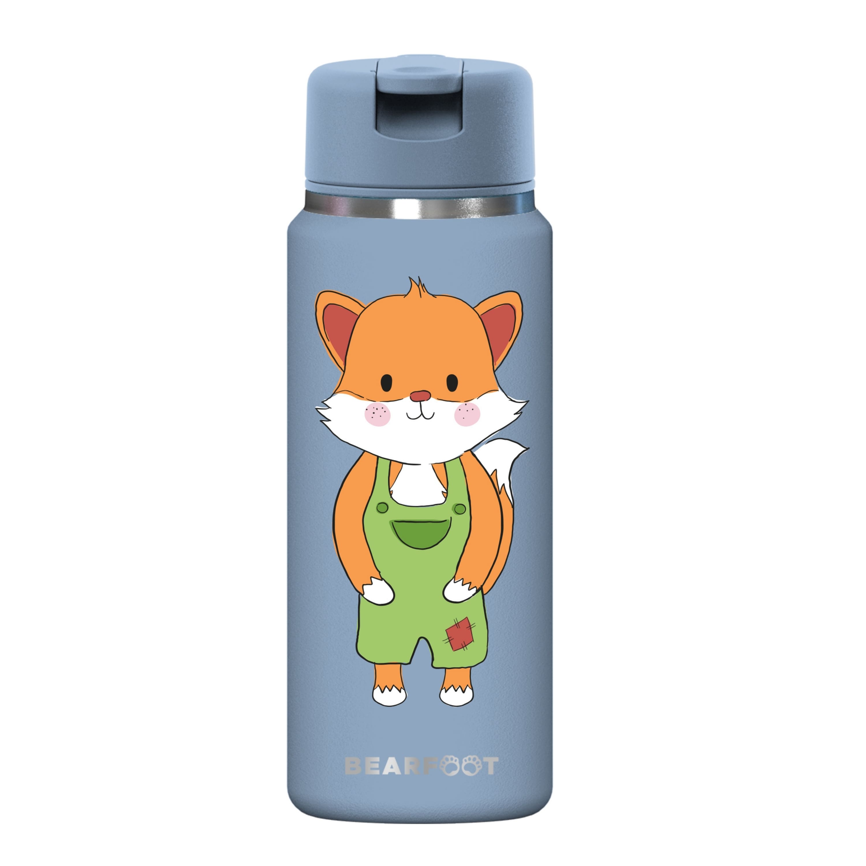bearfoot-tiny-thermo-trinkflasche-fuchs-200ml-edelstahl image 3
