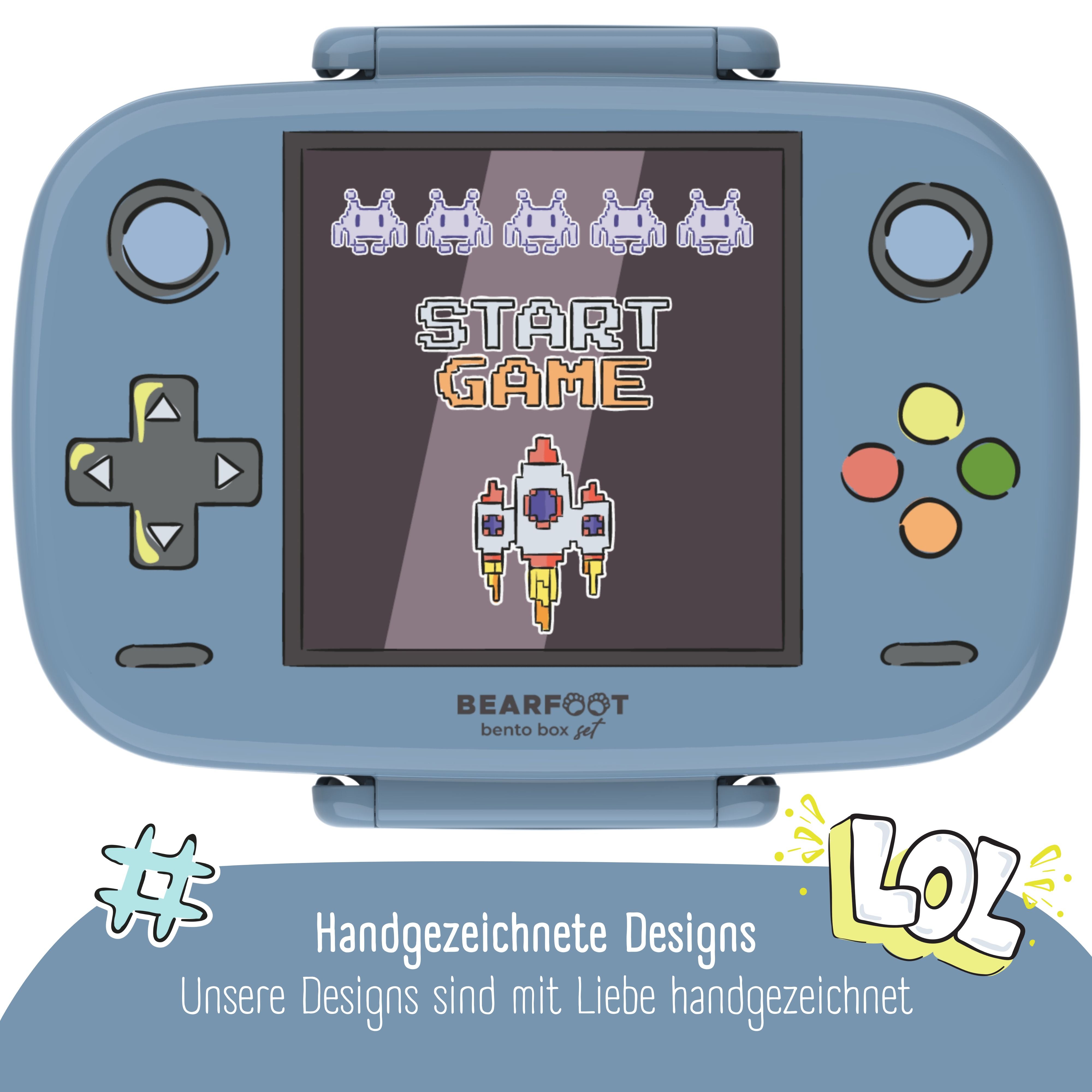 bearfoot-brotdosen-set-brotdose-game-lunchbox-blau-mit-besteck image 8