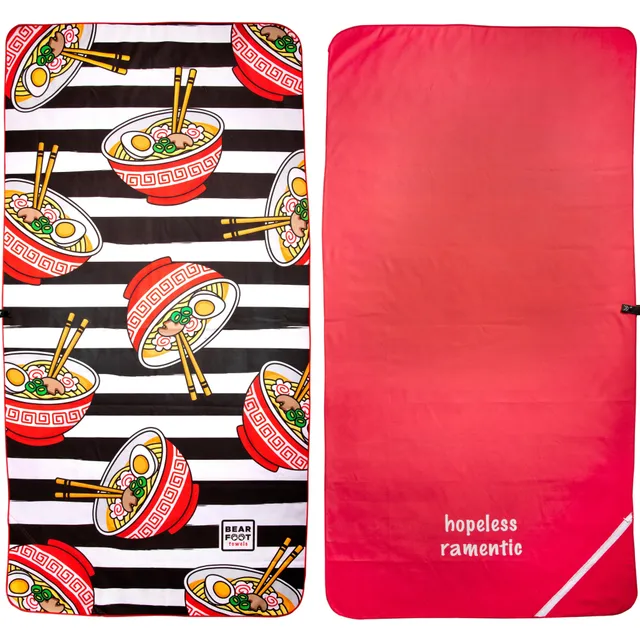 bearfoot-strandtuch-ramen-160x80-cm-mikrofaser-mit-tasche image 1