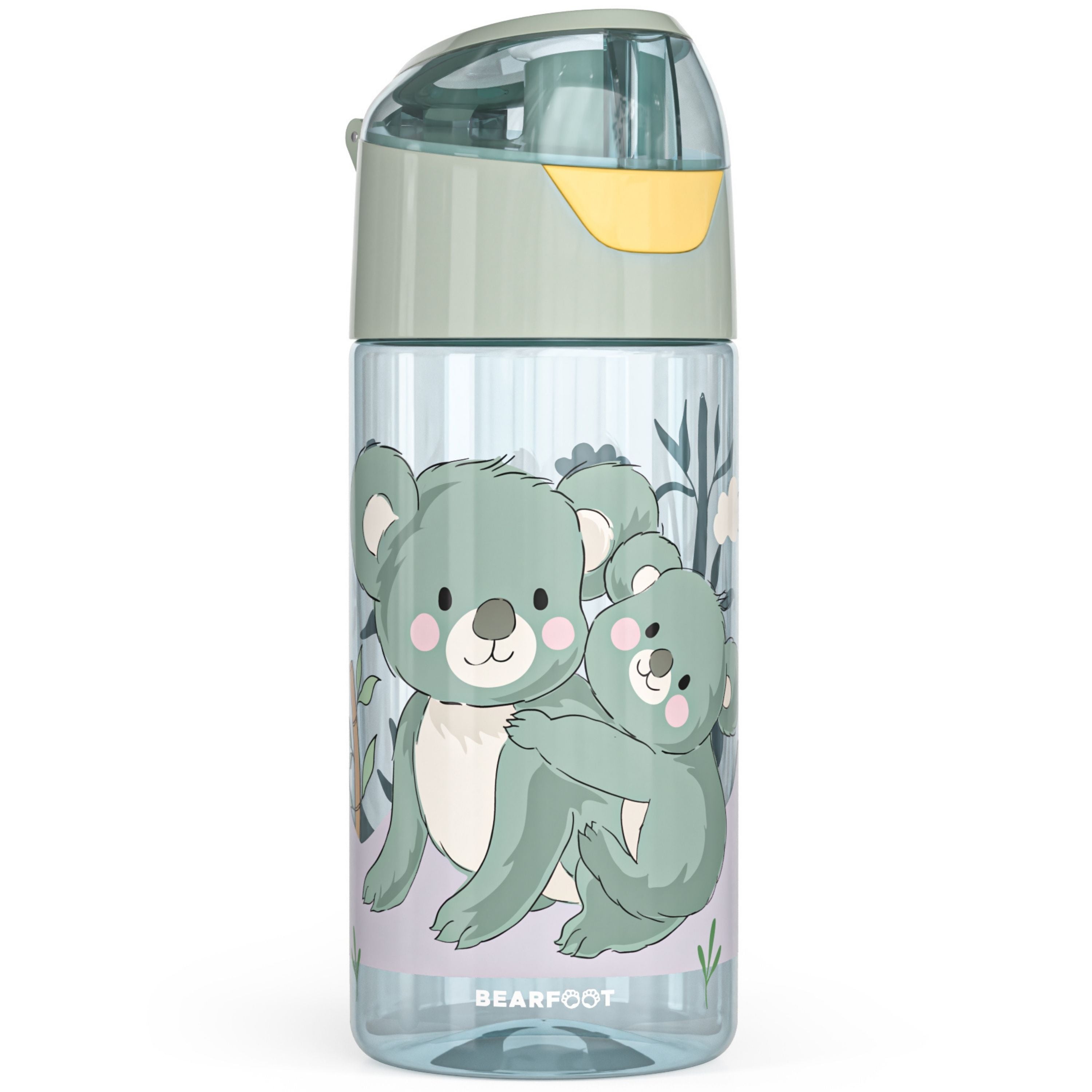 bearfoot-trinkflaschen-koala-trinkflasche-450-ml-sage image 2