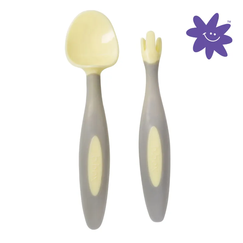 b-box-toddler-besteckset-kinder-banana-split-gelb-mit-etui image 1