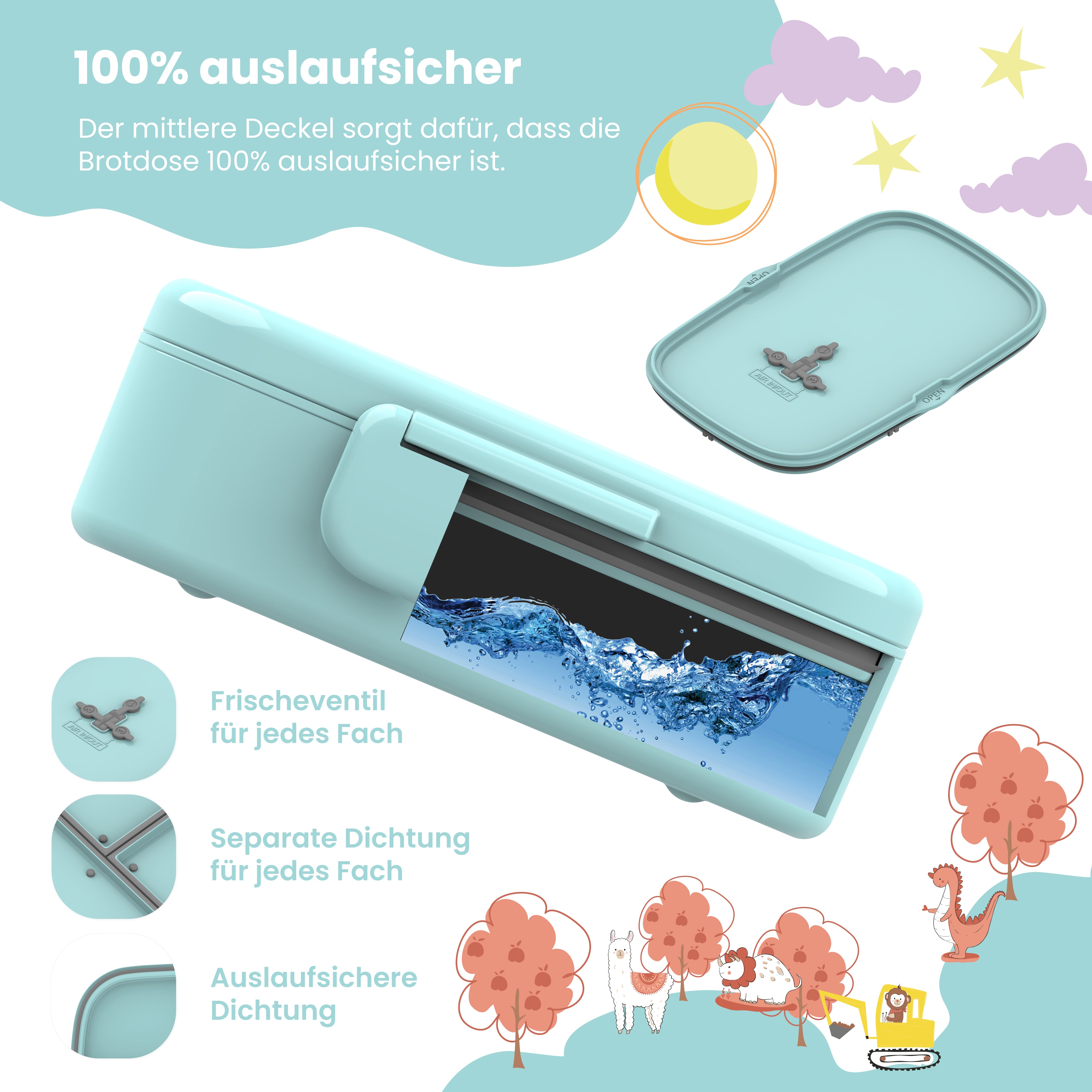 bearfoot-brotdose-kinder-mint-bento-lunchbox-mit-f-chern-u-besteck image 6