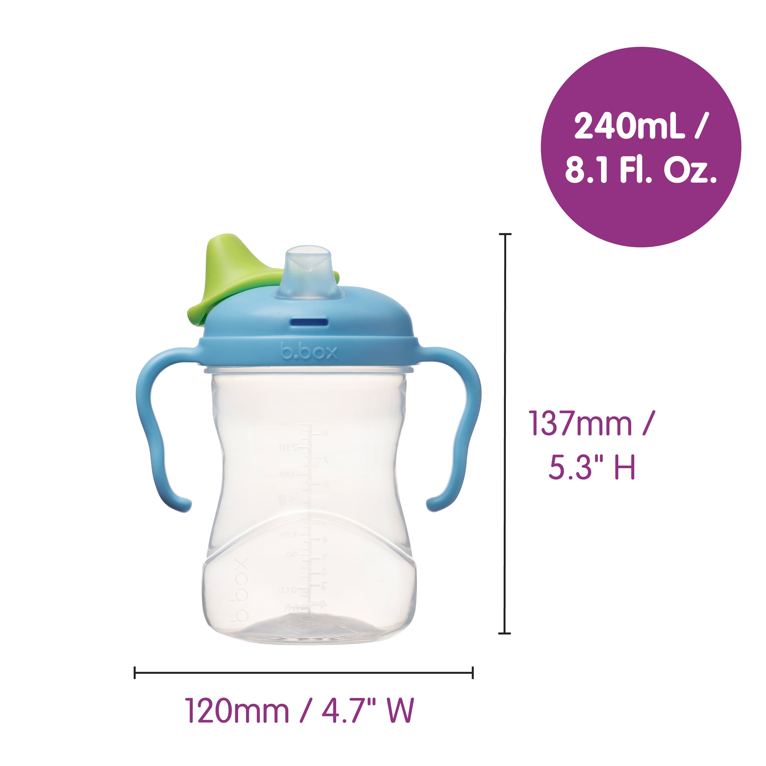 b-box-sippy-cup-transition-set-himbeere-4-in-1-trinkbecher image 8