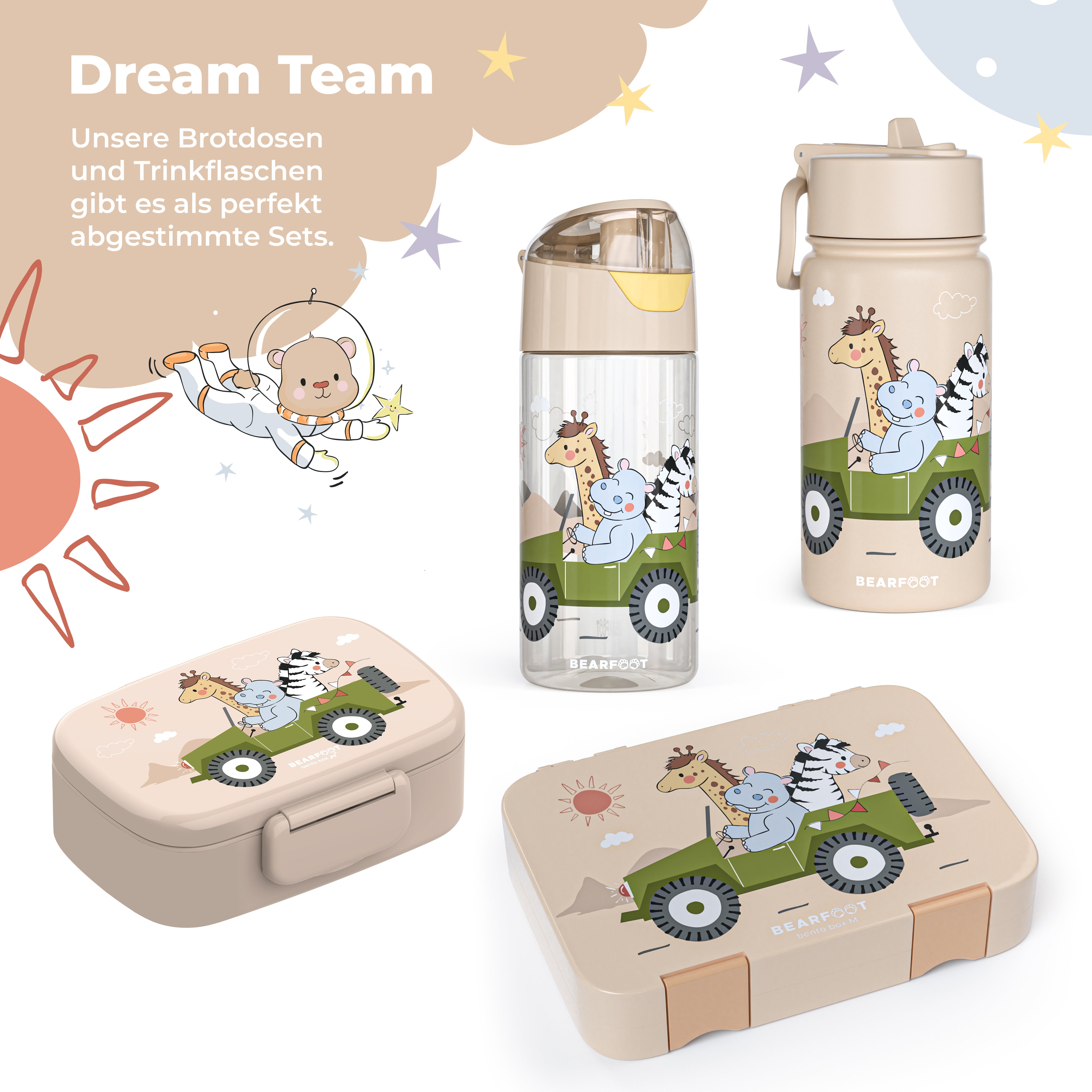 bearfoot-trinkflasche-safari-braun-wasserflasche-450-ml-tritan image 8