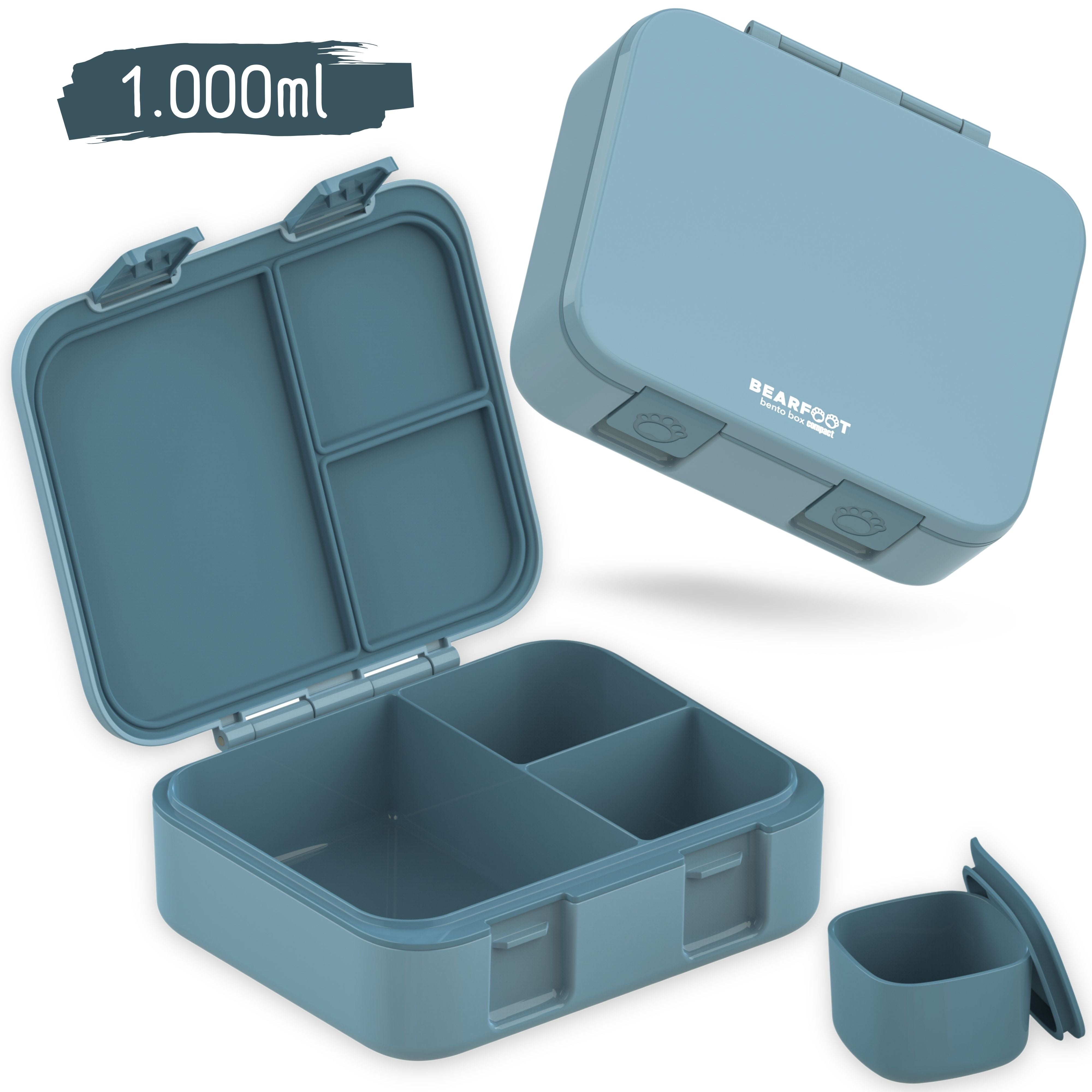 bearfoot-bento-box-compact-brotdose-1000-ml-blau-auslaufsicher image 2