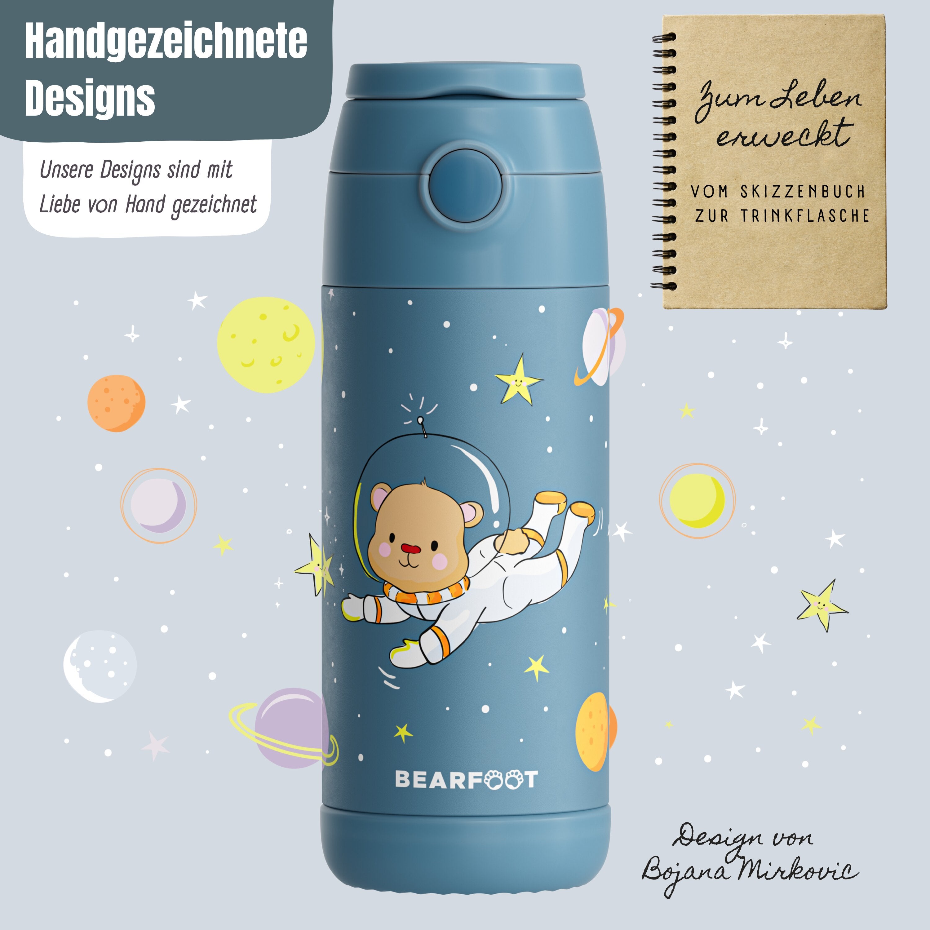 bearfoot-isolierflasche-astro-b-r-trinkflasche-blau-350-ml image 4