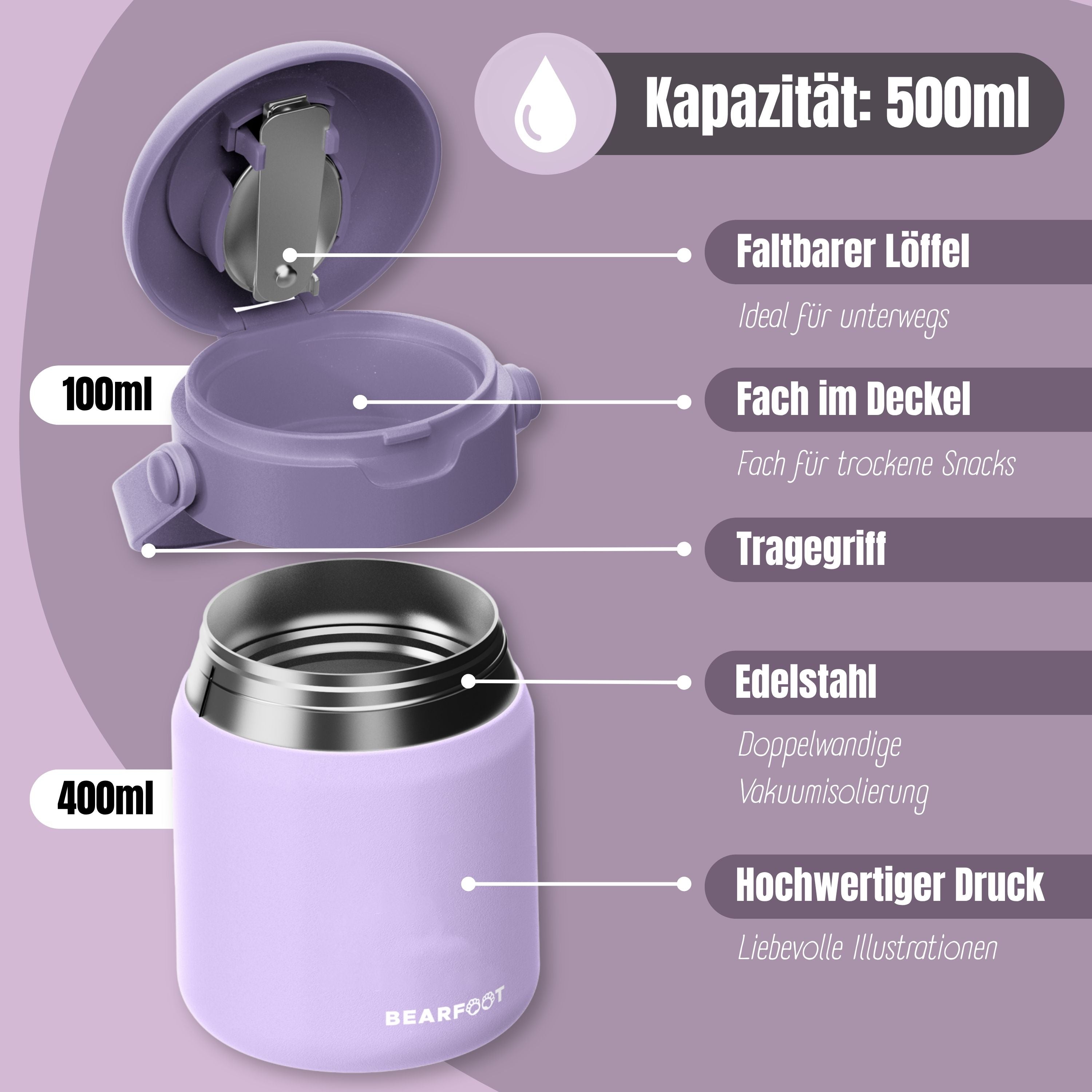 bearfoot-thermobeh-lter-500ml-lila-edelstahl-mit-l-ffel image 4