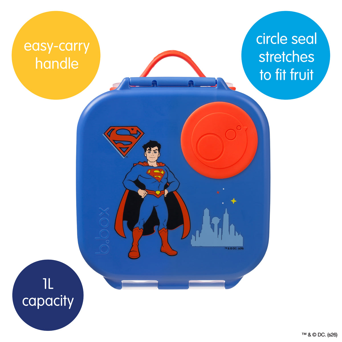 b-box-superman-mini-lunchbox-brotdose-mit-f-chern image 6