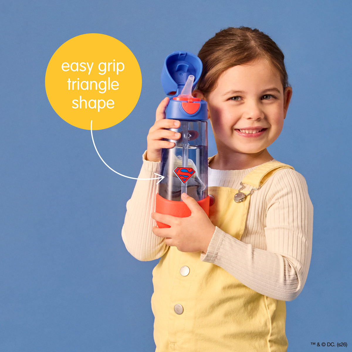 b-box-tritan-trinkflasche-600-ml-superman-auslaufsicher image 4