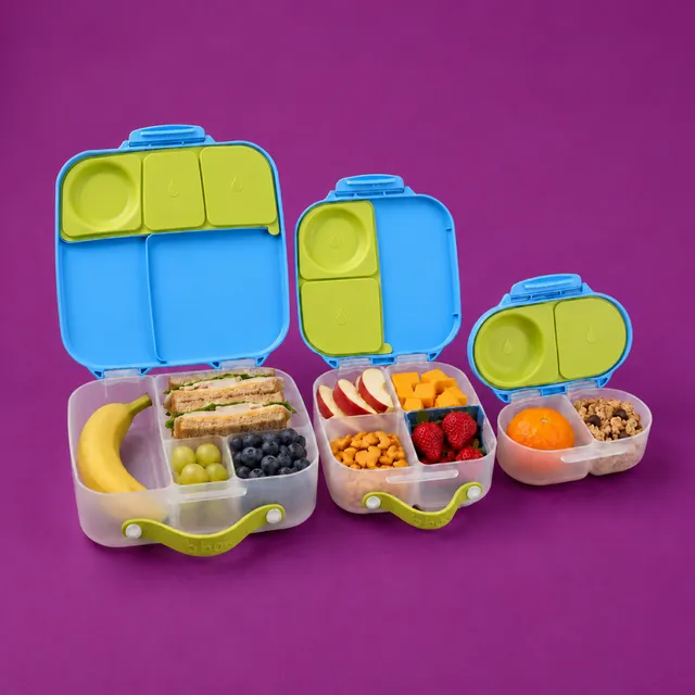 b-box-lunch-time-3er-brotdosen-set-ocean-breeze-blau-gr-n image 1