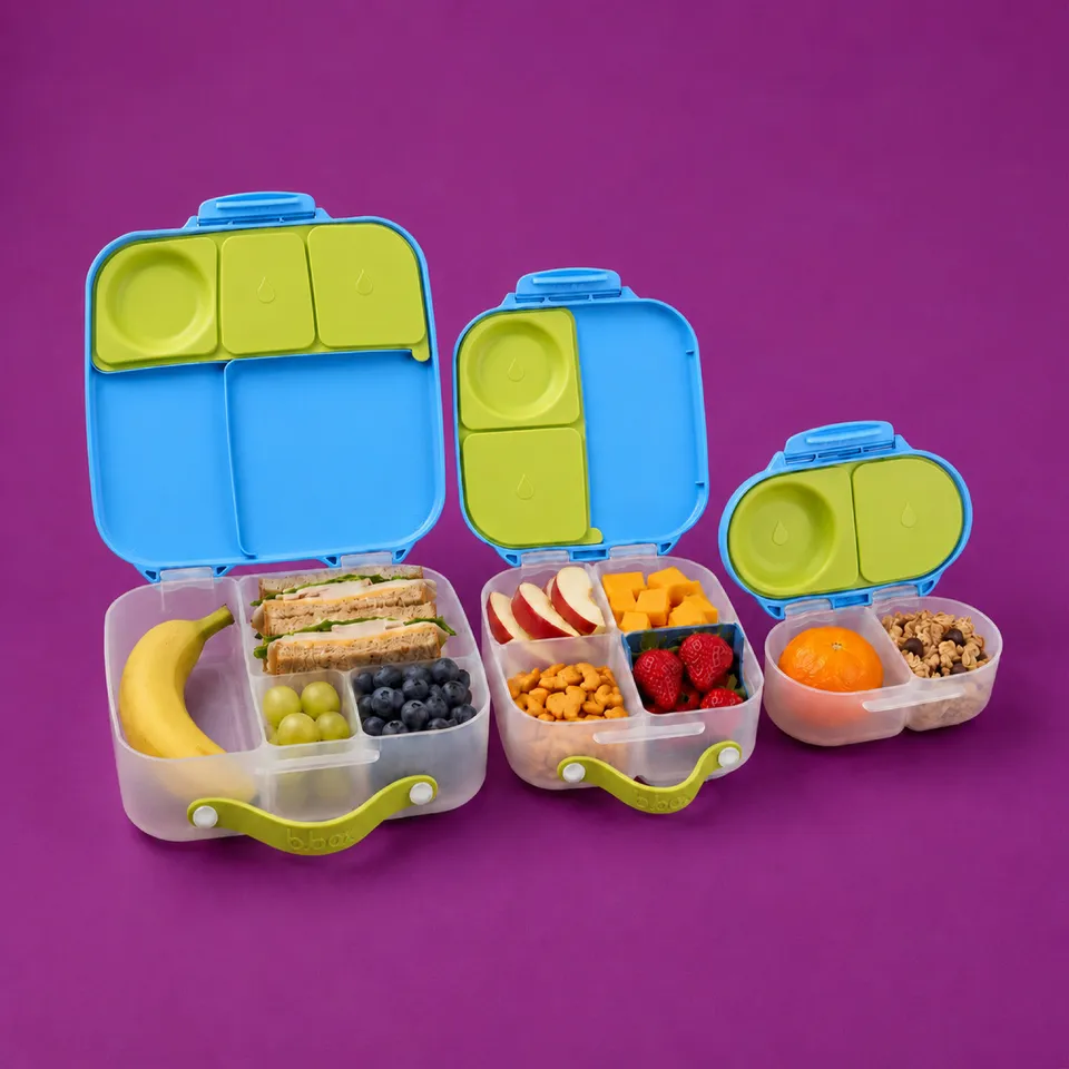b-box-lunch-time-3er-brotdosen-set-ocean-breeze-blau-gr-n image 1