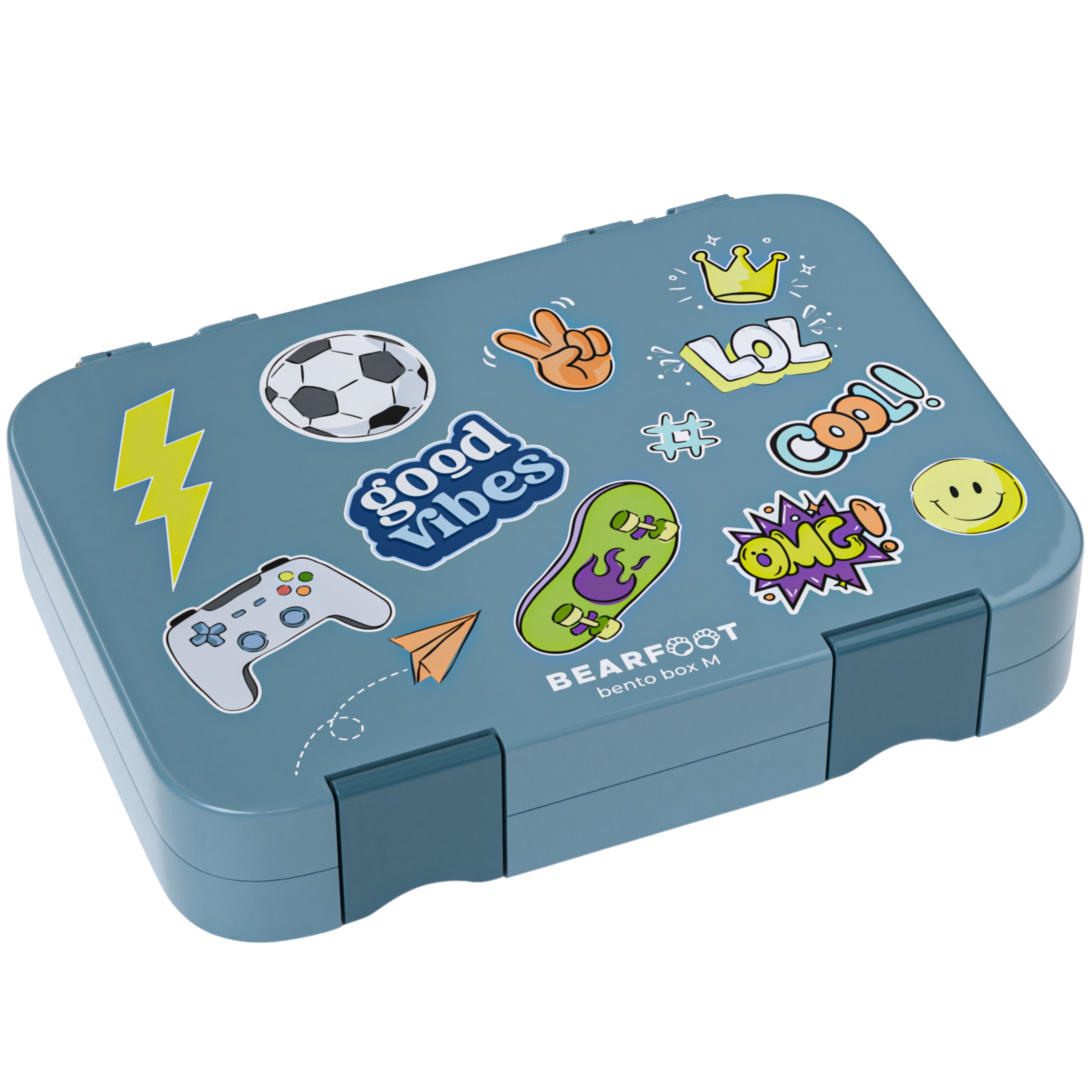 bearfoot-brotdosen-bento-brotdose-sticker-blau-mit-f-chern image 2