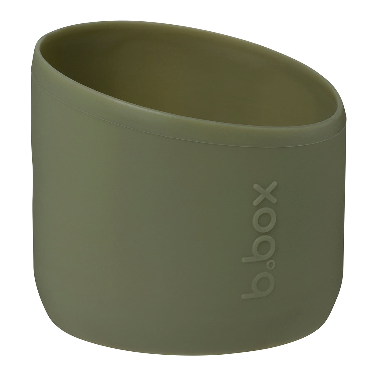 b-box-34oz-flip-top-flaschenschutz-olive-gr-n-silikon image 1