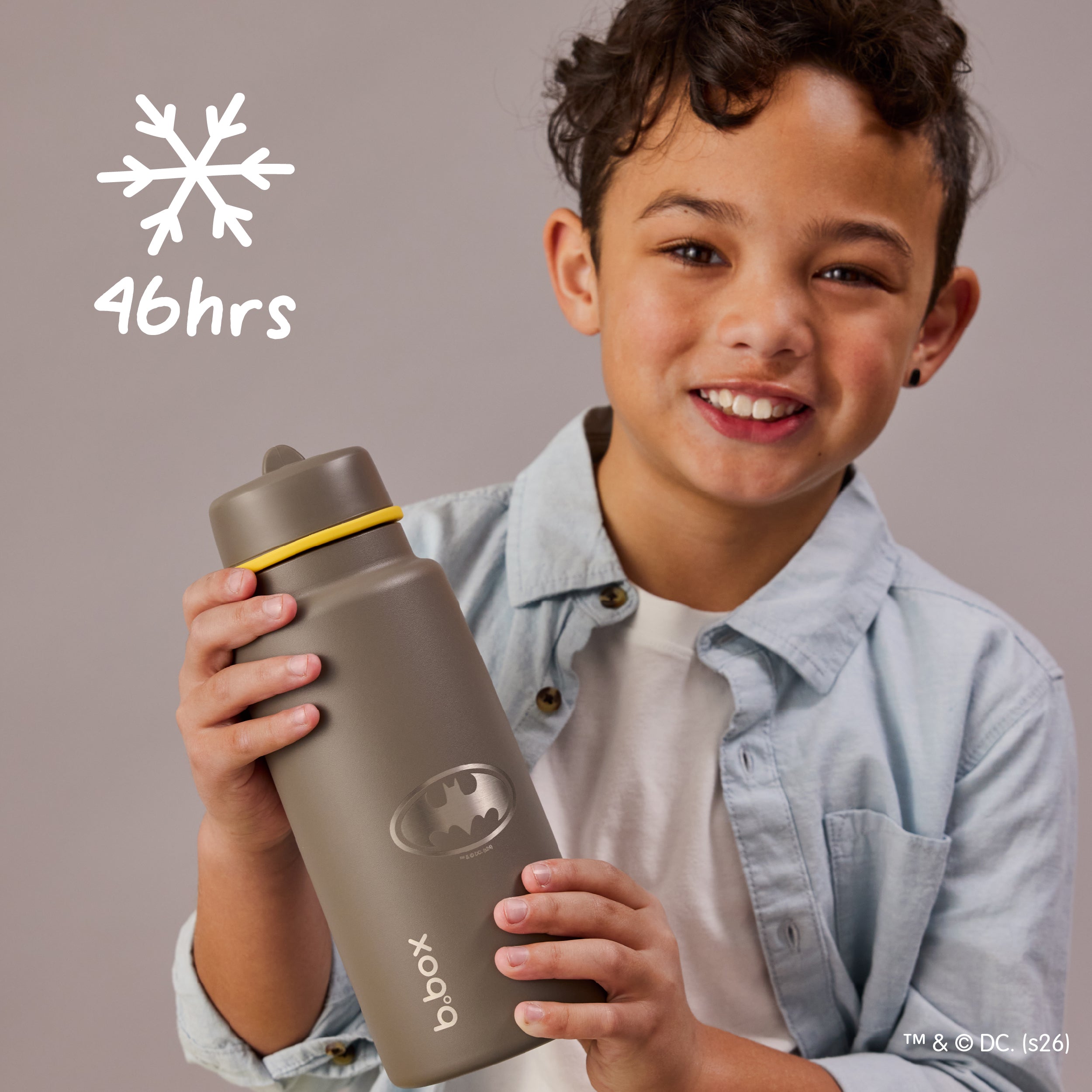 b-box-insulated-flip-top-trinkflasche-1l-batman-46h-kalt image 2