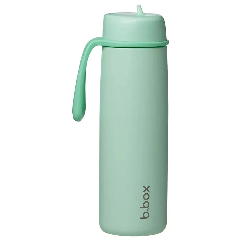 b-box-flip-top-trinkflasche-spearmint-690-ml-edelstahl-kalt-44h image 1