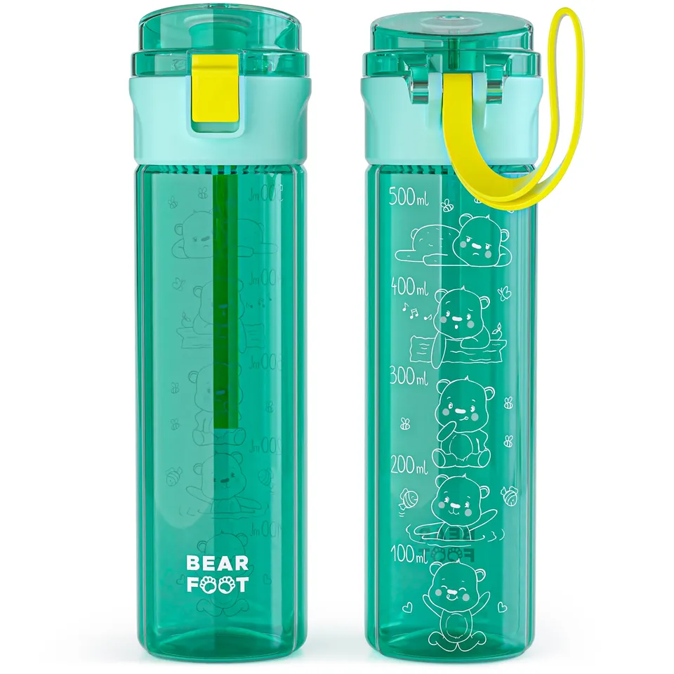 bearfoot-trinkflaschen-logo-mint-trinkflasche-500-ml-bpa-frei image 1