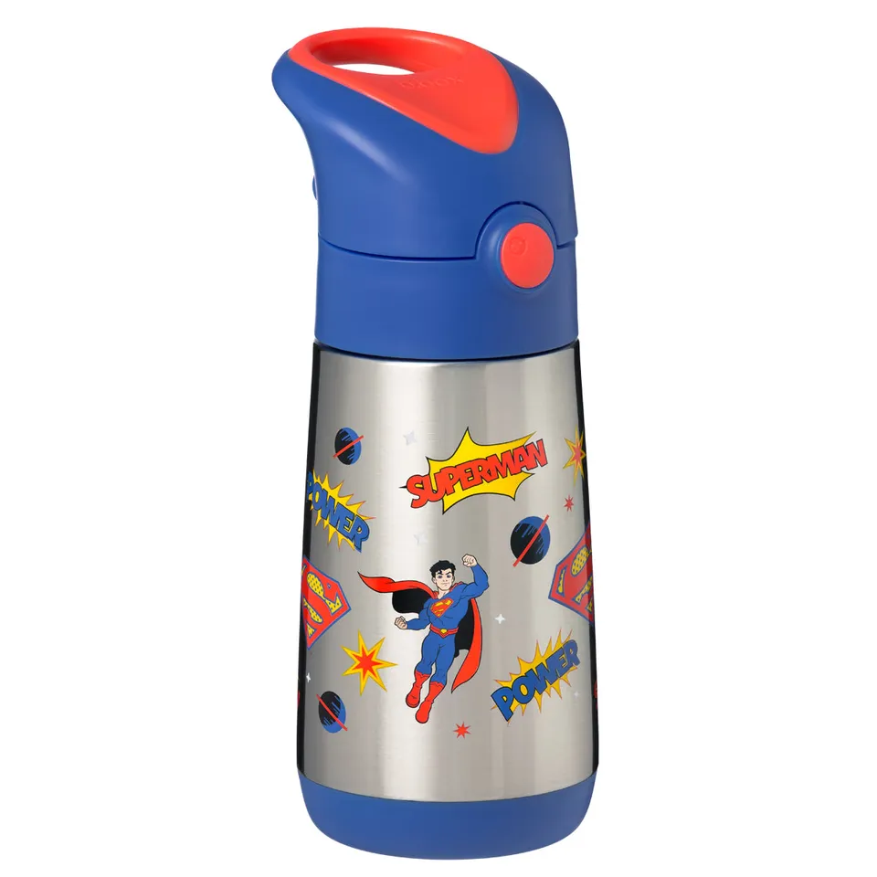 b-box-insulated-trinkflasche-350-ml-superman-edelstahl image 1