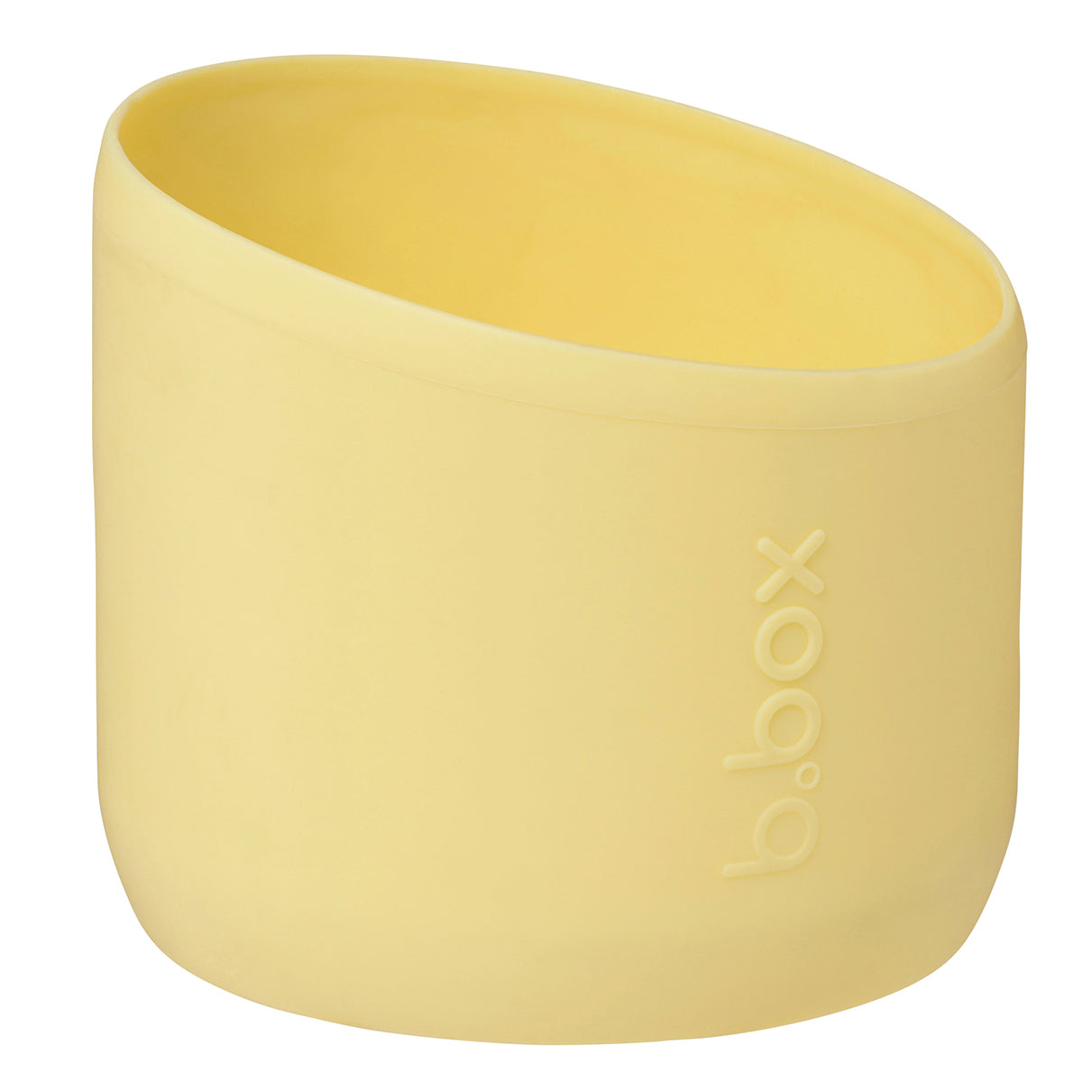 b-box-bumper-flaschenschutz-lemon-twist-gelb-1l-silikon image 1