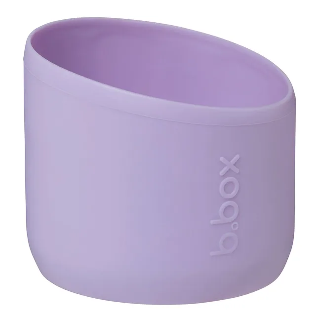 b-box-34oz-flip-top-flaschenschutz-lilac-love-silikon image 1