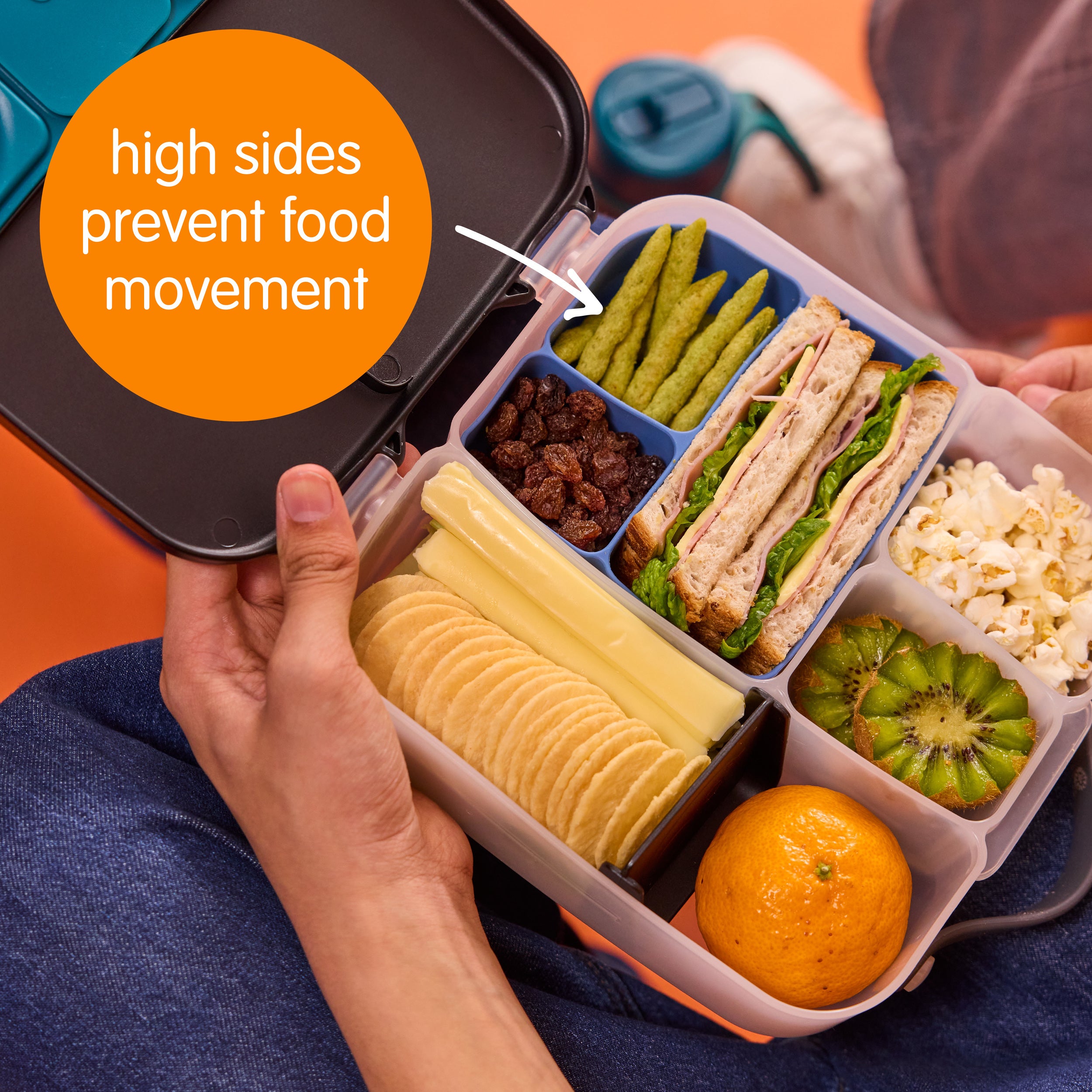 b-box-bento-buddy-lunchbox-einsatz-silikon-berry-bpa-frei image 3