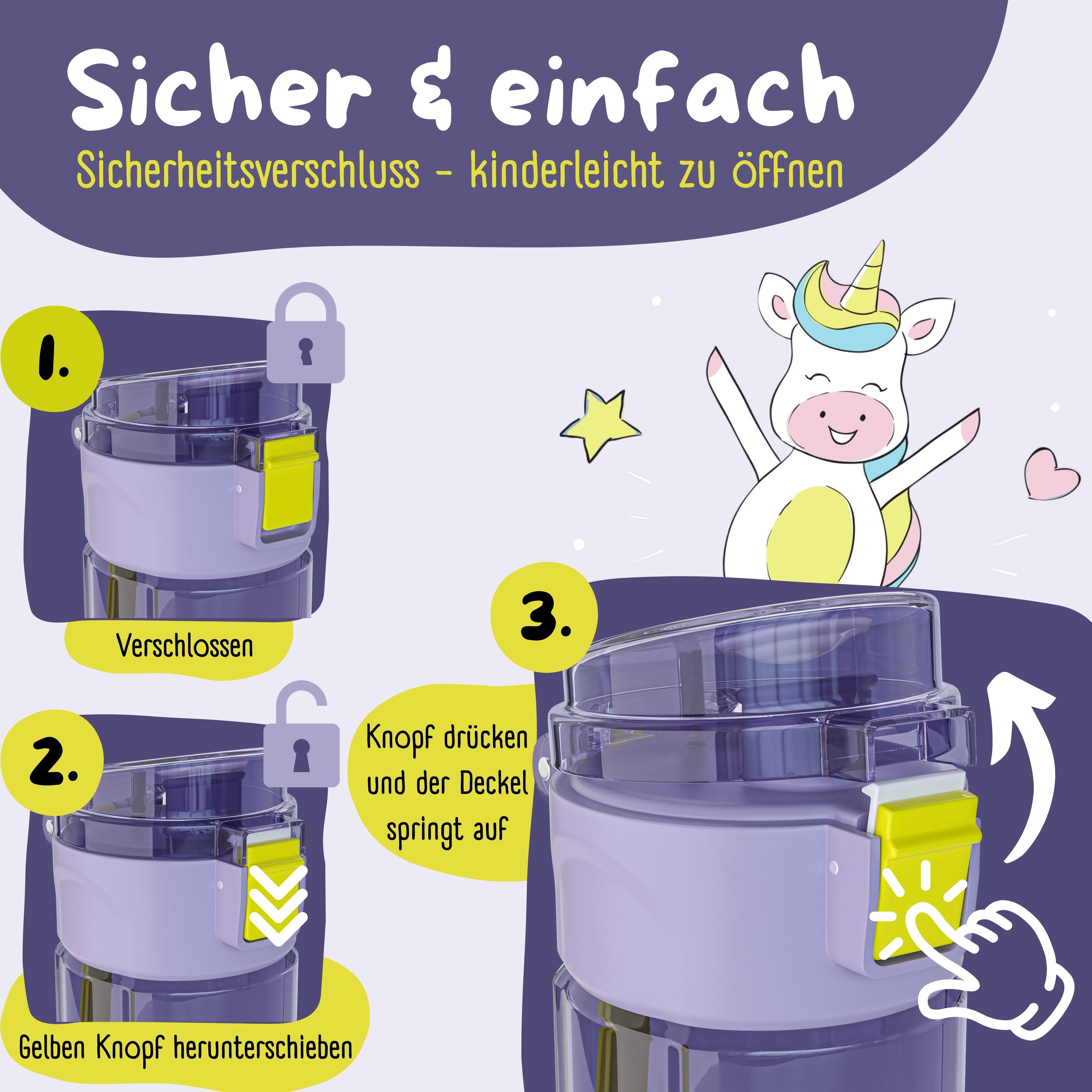 bearfoot-trinkflasche-kinder-500ml-logo-lila-tritan-bpa-frei image 8