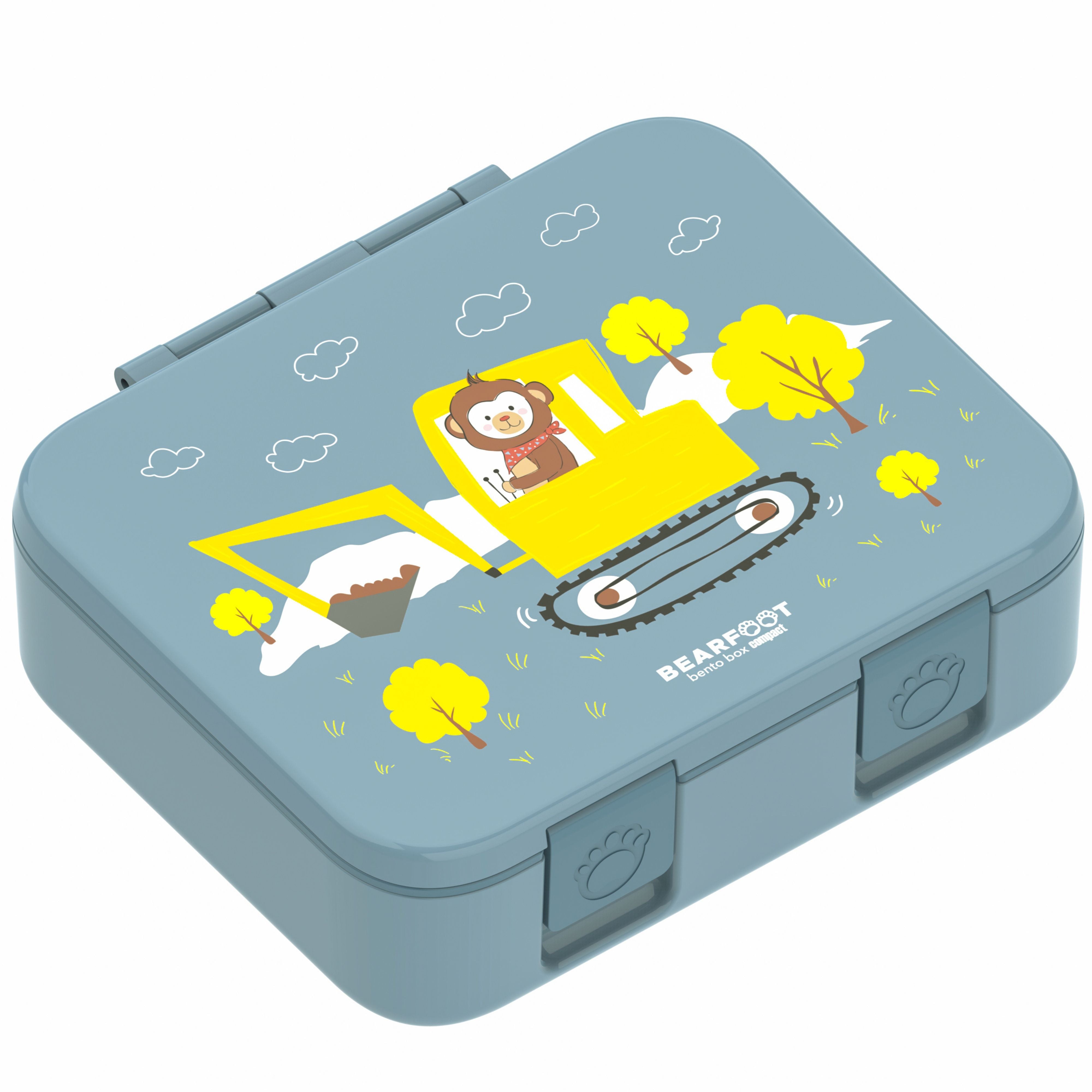 bearfoot-brotdose-mit-f-chern-650-ml-bagger-blau-auslaufsicher image 3