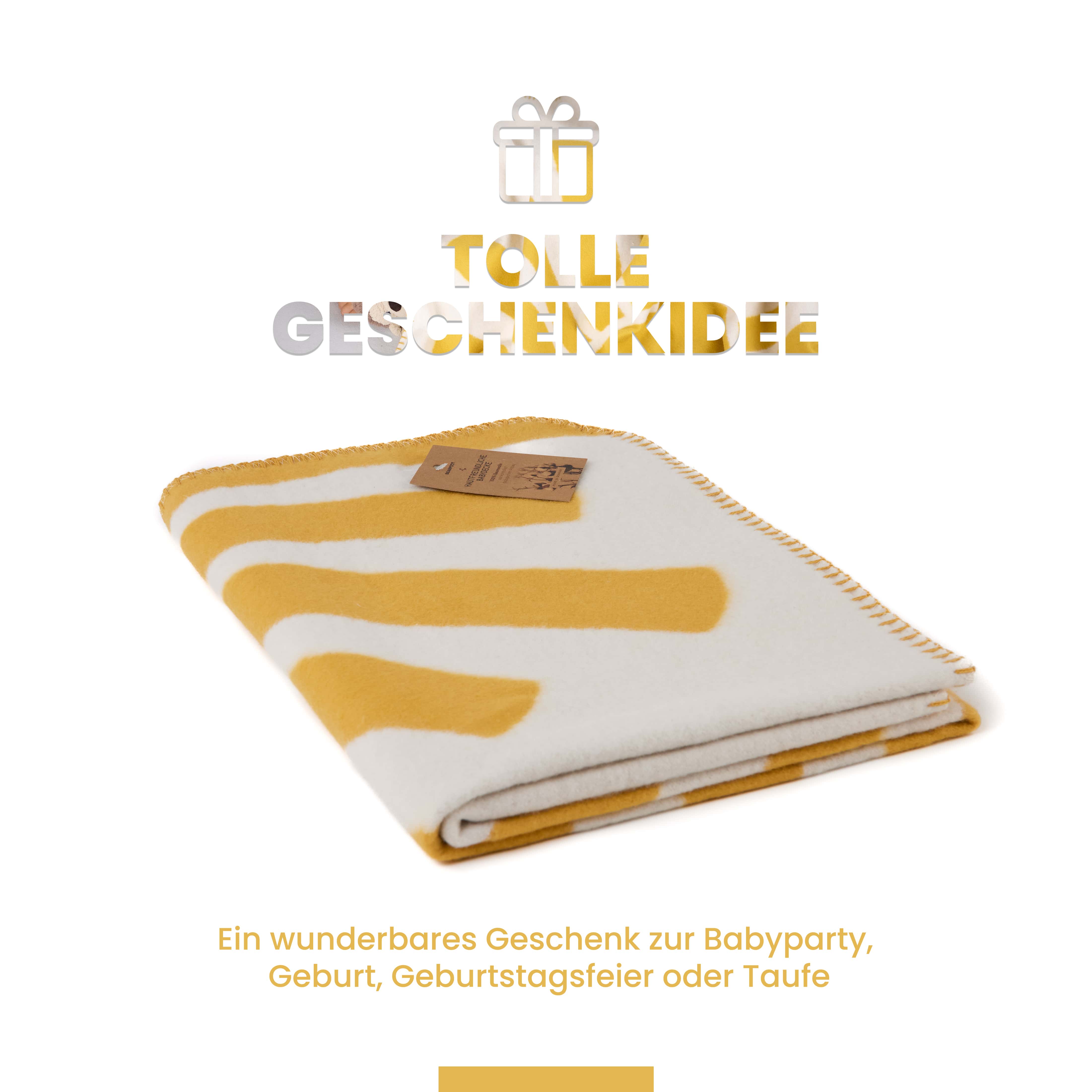 bearfoot-babydecken-babydecke-bio-baumwolle-sonne-gelb-100x75cm image 7