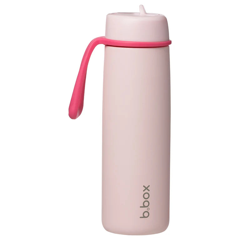 b-box-insulated-flip-top-trinkflasche-pink-paradise-690ml image 1